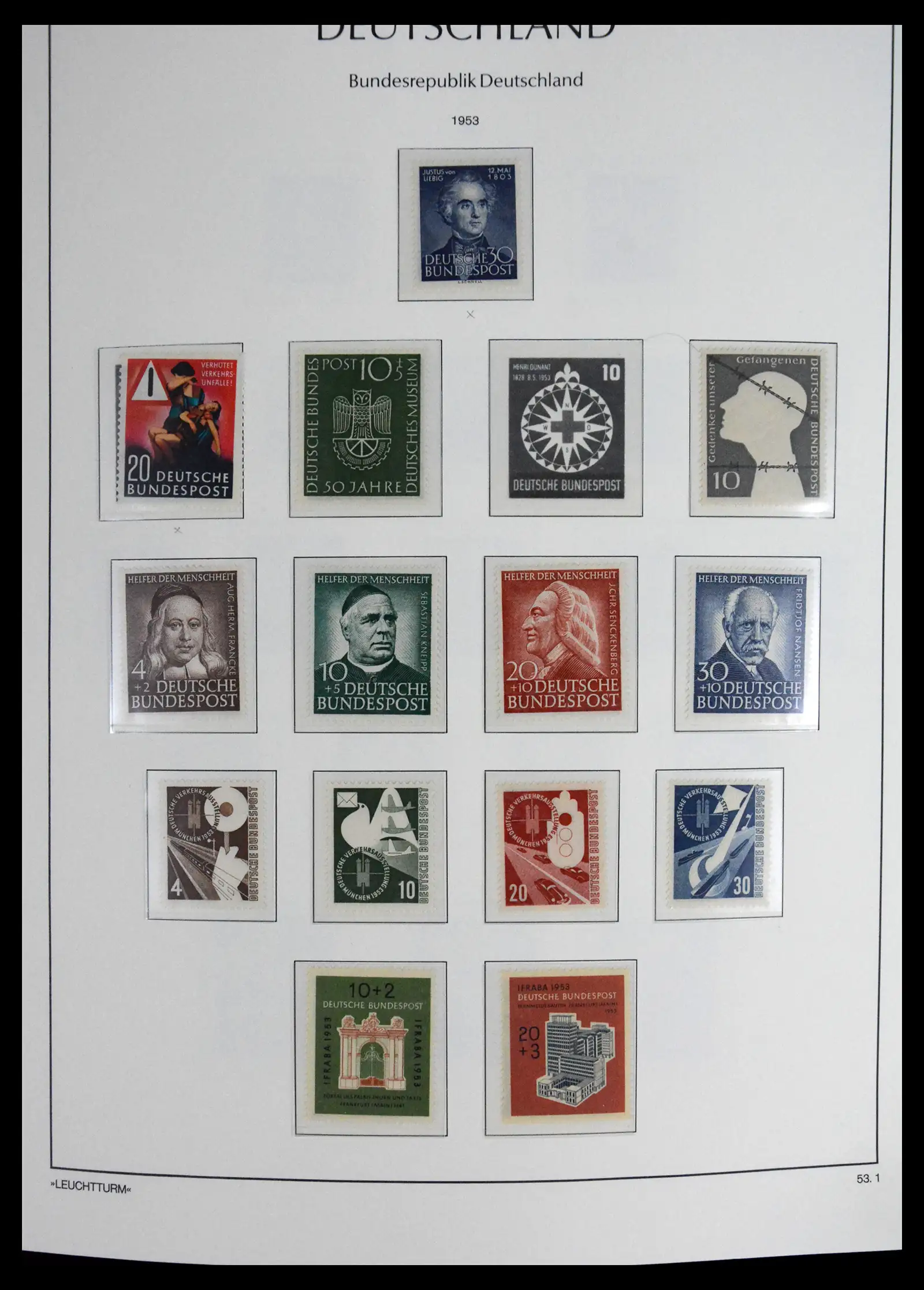 41698 0005 - Stamp collection 41698 Germany Bundespost complete 1949-1982.