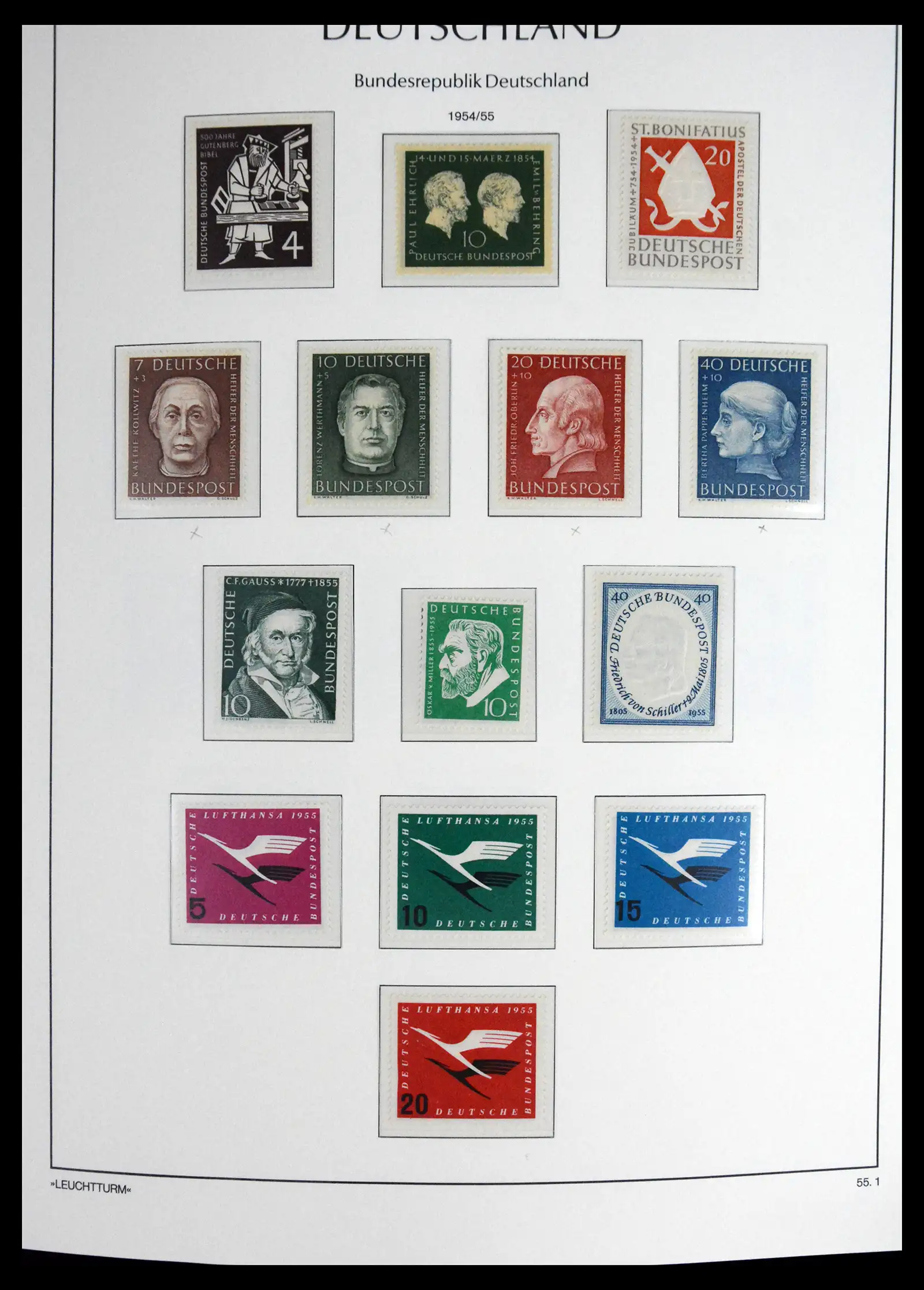 41698 0007 - Stamp collection 41698 Germany Bundespost complete 1949-1982.