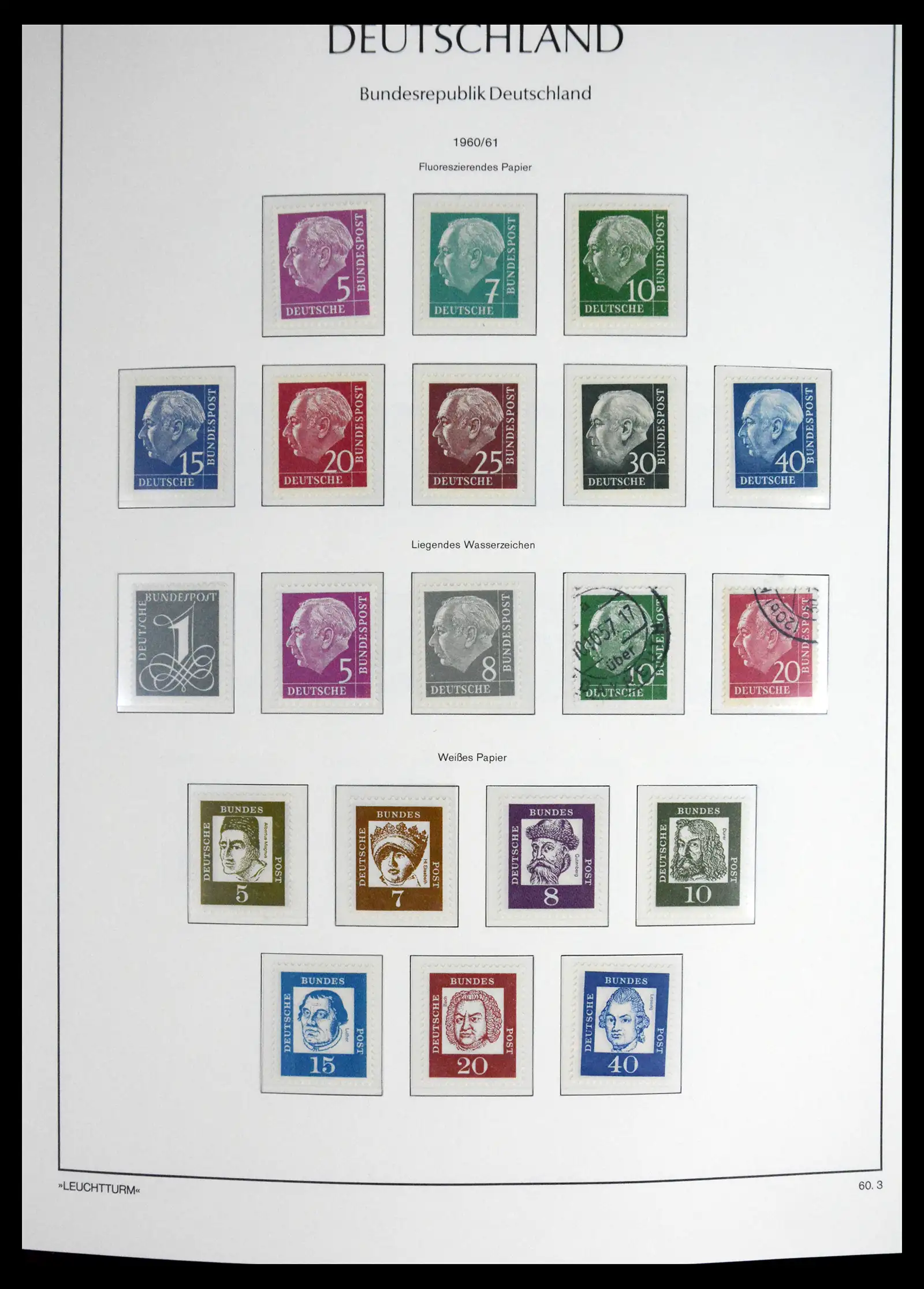 41698 0021 - Stamp collection 41698 Germany Bundespost complete 1949-1982.