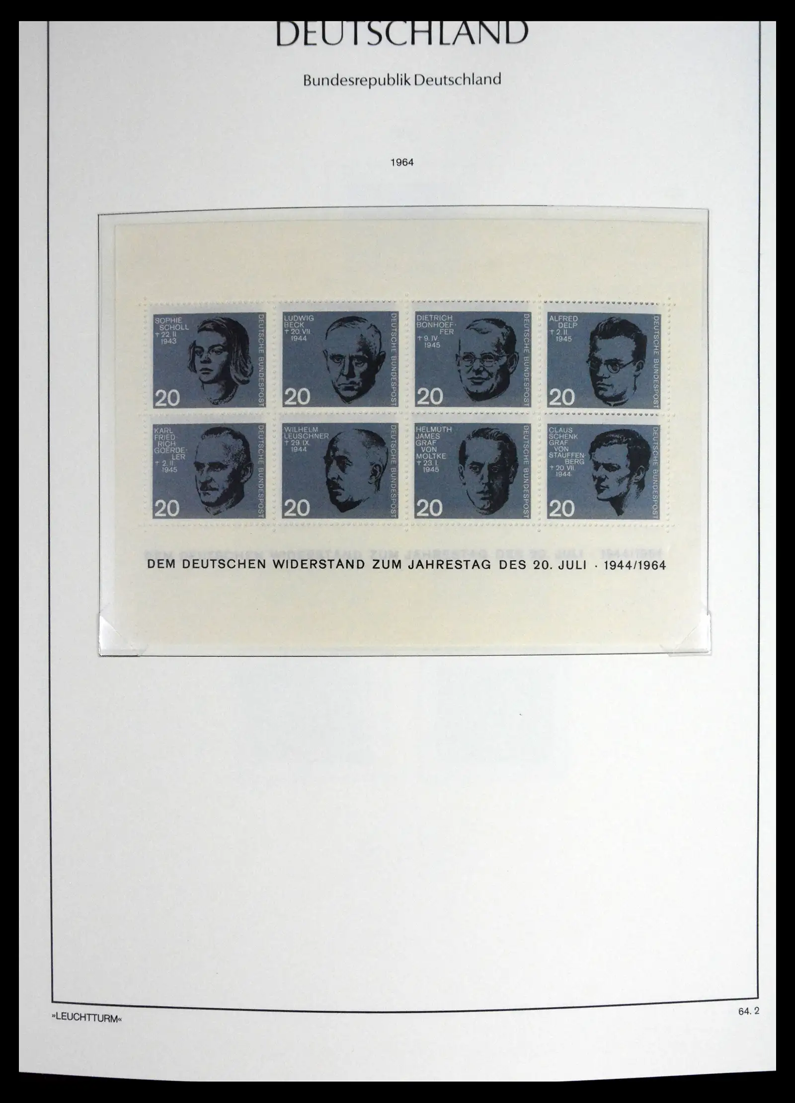 41698 0028 - Stamp collection 41698 Germany Bundespost complete 1949-1982.