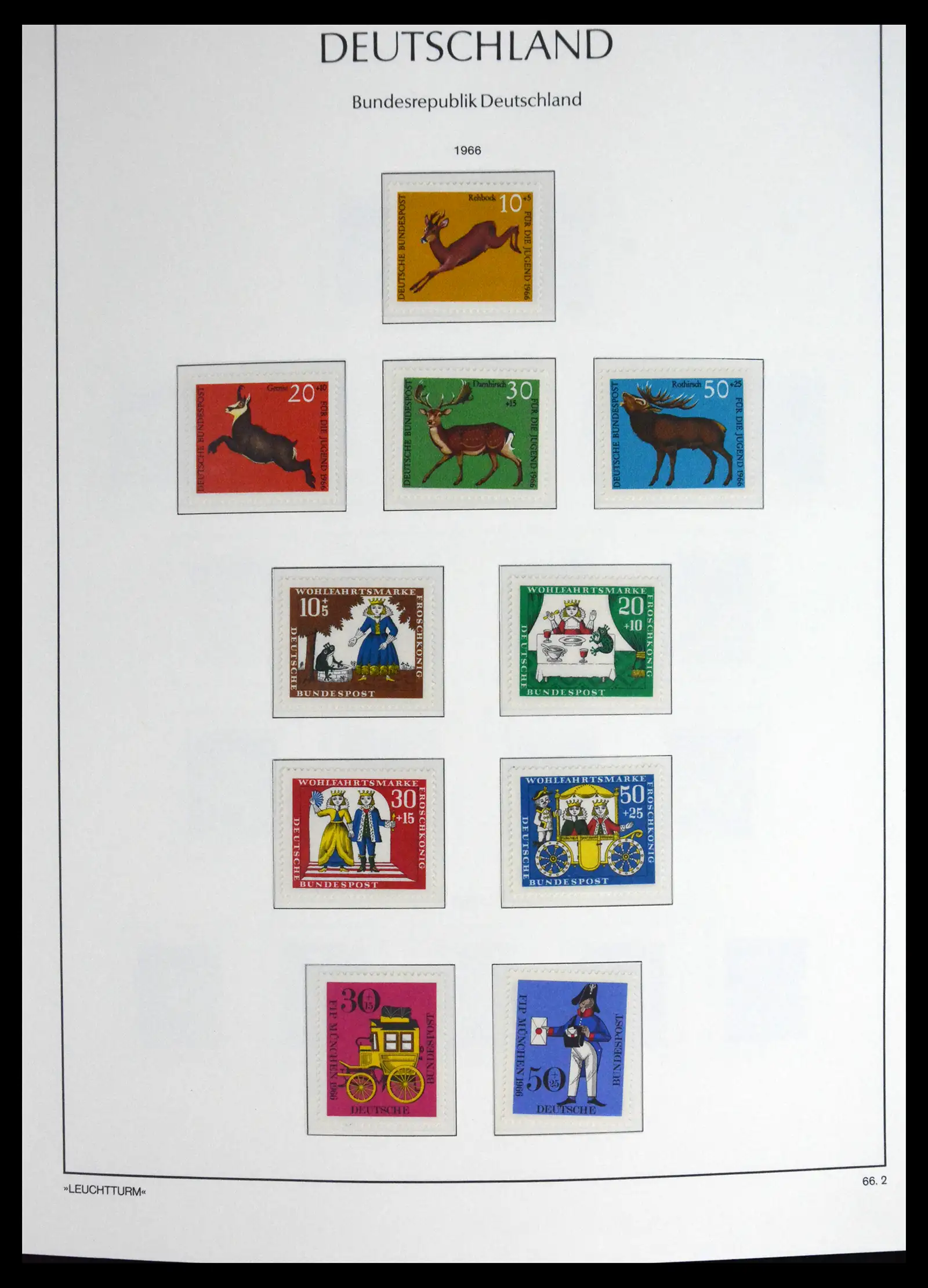 41698 0036 - Stamp collection 41698 Germany Bundespost complete 1949-1982.