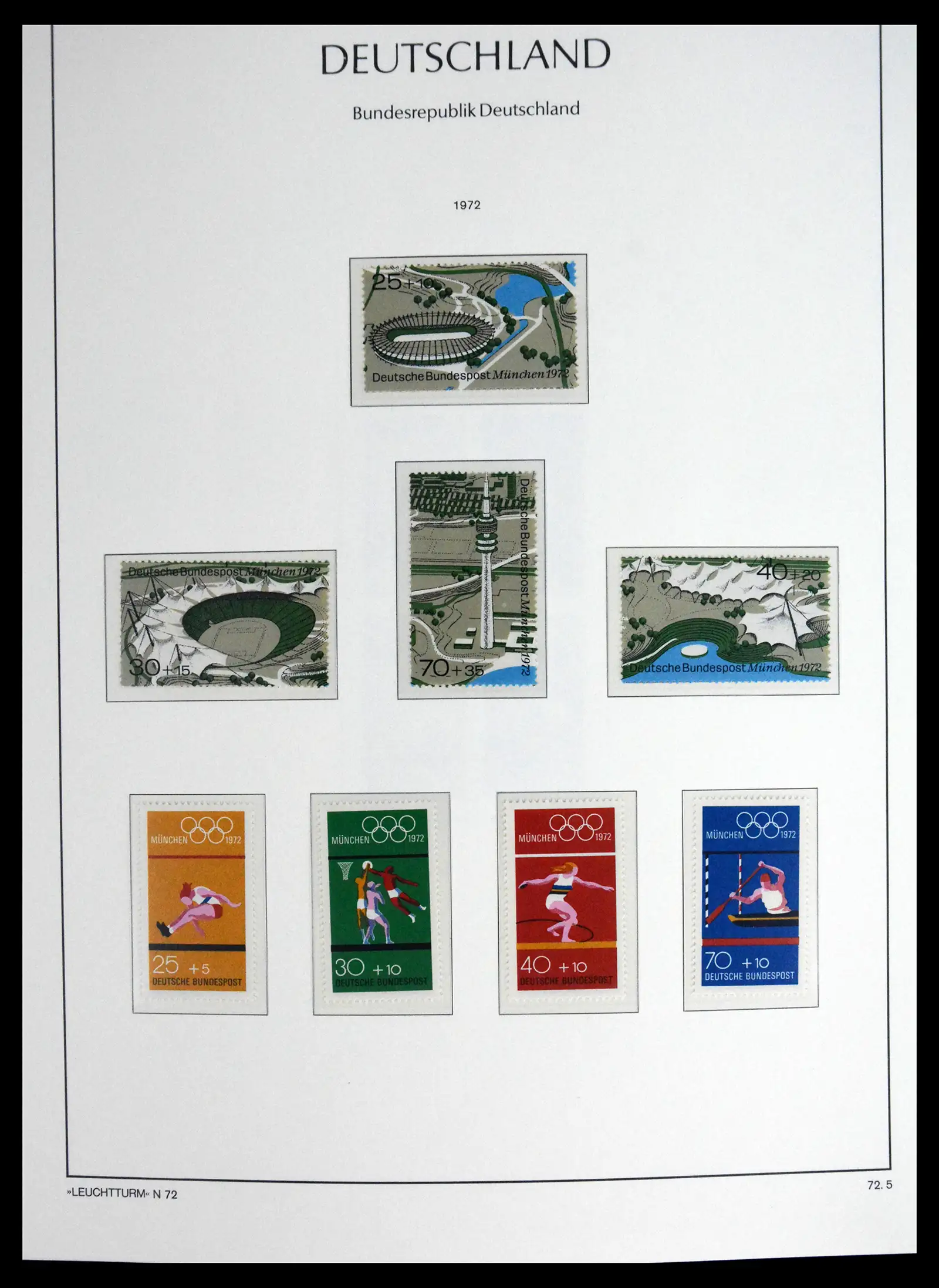 41698 0058 - Stamp collection 41698 Germany Bundespost complete 1949-1982.