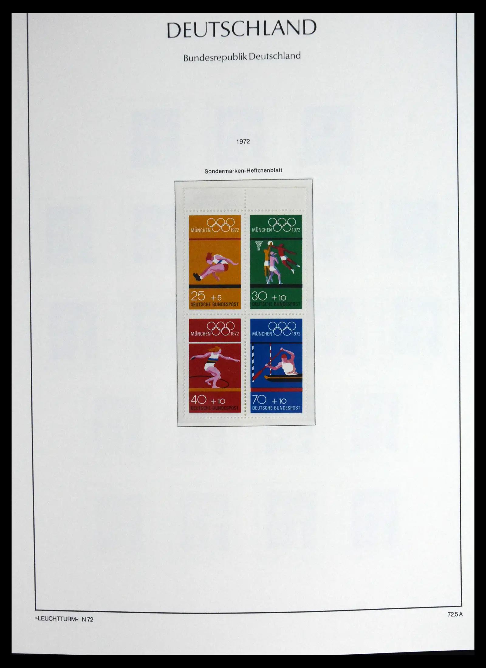 41698 0059 - Stamp collection 41698 Germany Bundespost complete 1949-1982.