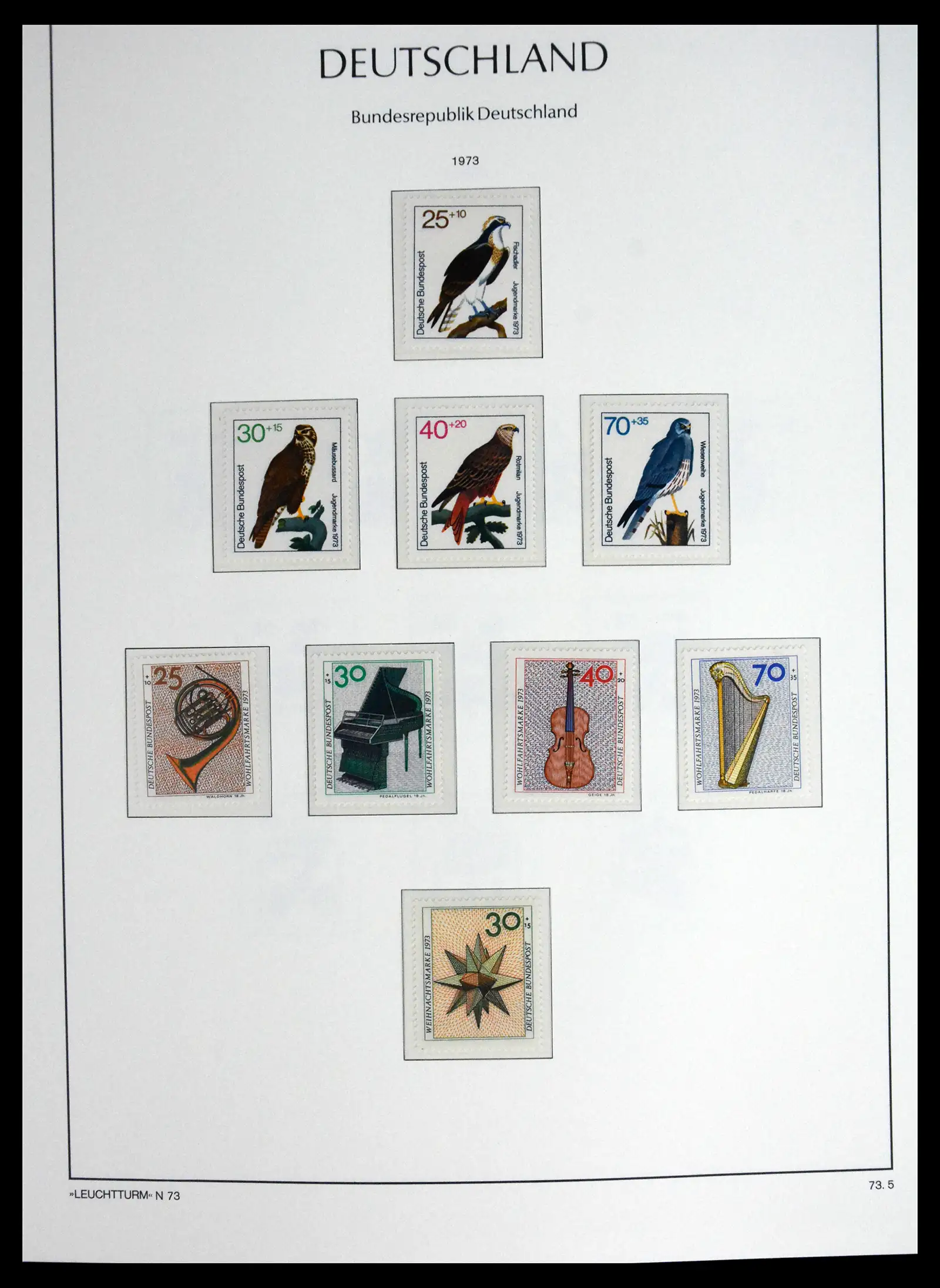 41698 0064 - Stamp collection 41698 Germany Bundespost complete 1949-1982.