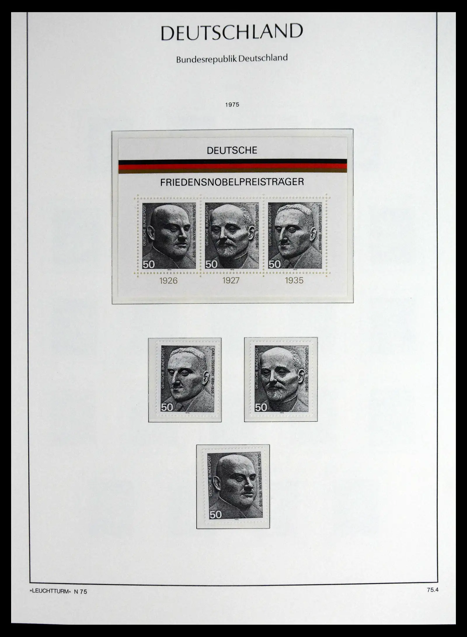 41698 0074 - Stamp collection 41698 Germany Bundespost complete 1949-1982.