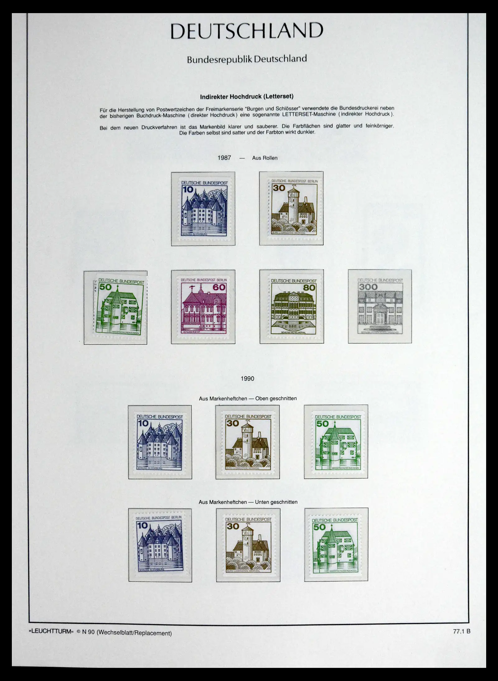 41698 0084 - Stamp collection 41698 Germany Bundespost complete 1949-1982.