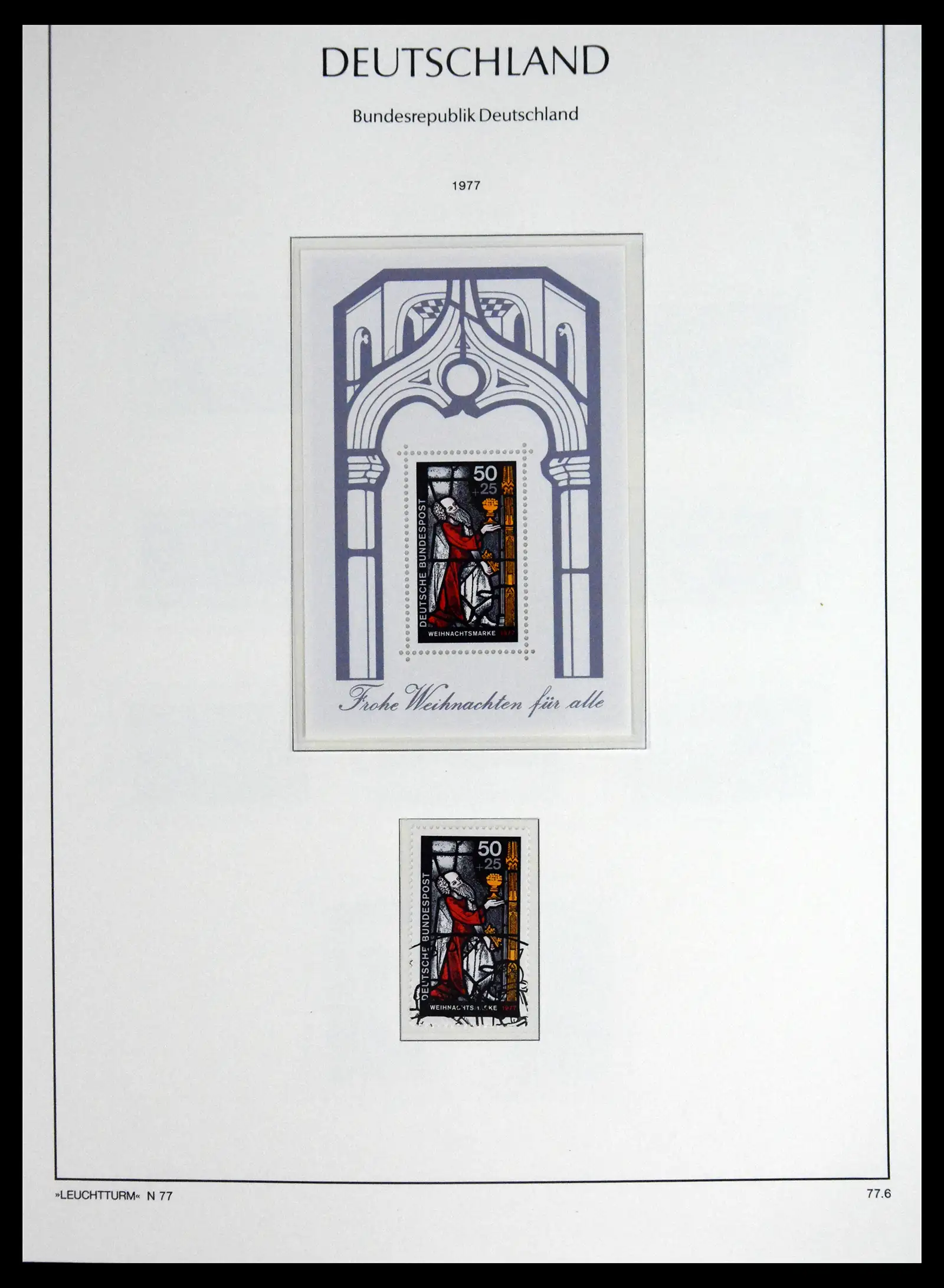 41698 0089 - Stamp collection 41698 Germany Bundespost complete 1949-1982.