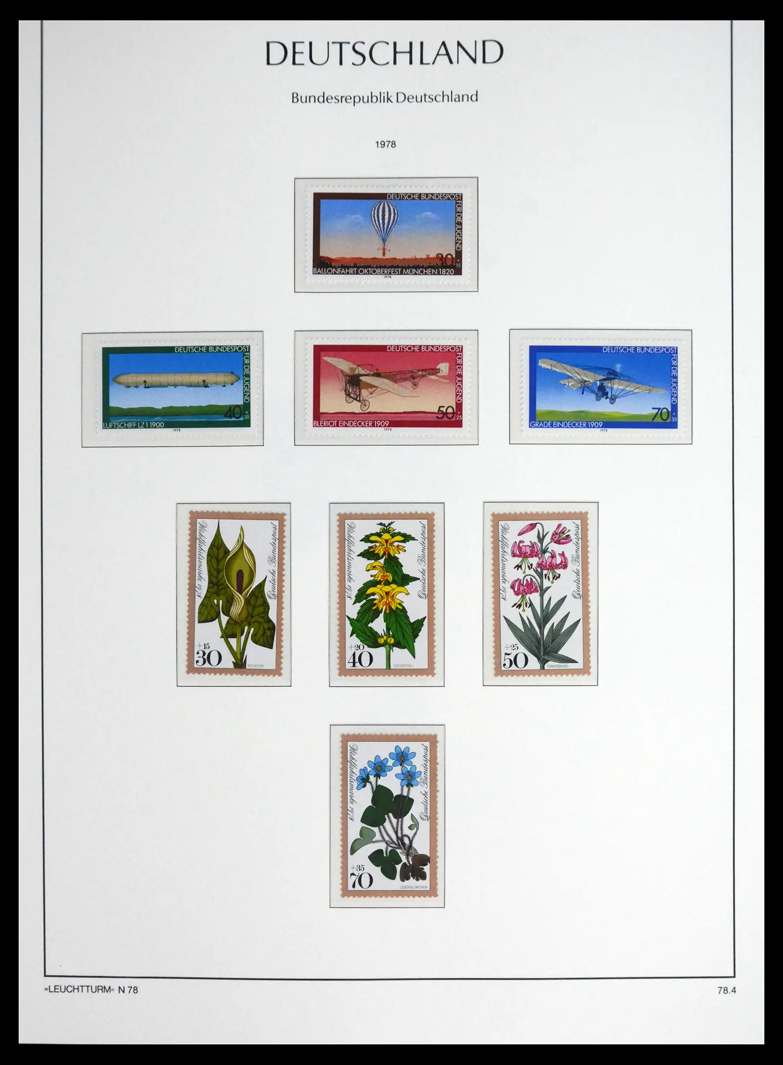 41698 0093 - Stamp collection 41698 Germany Bundespost complete 1949-1982.