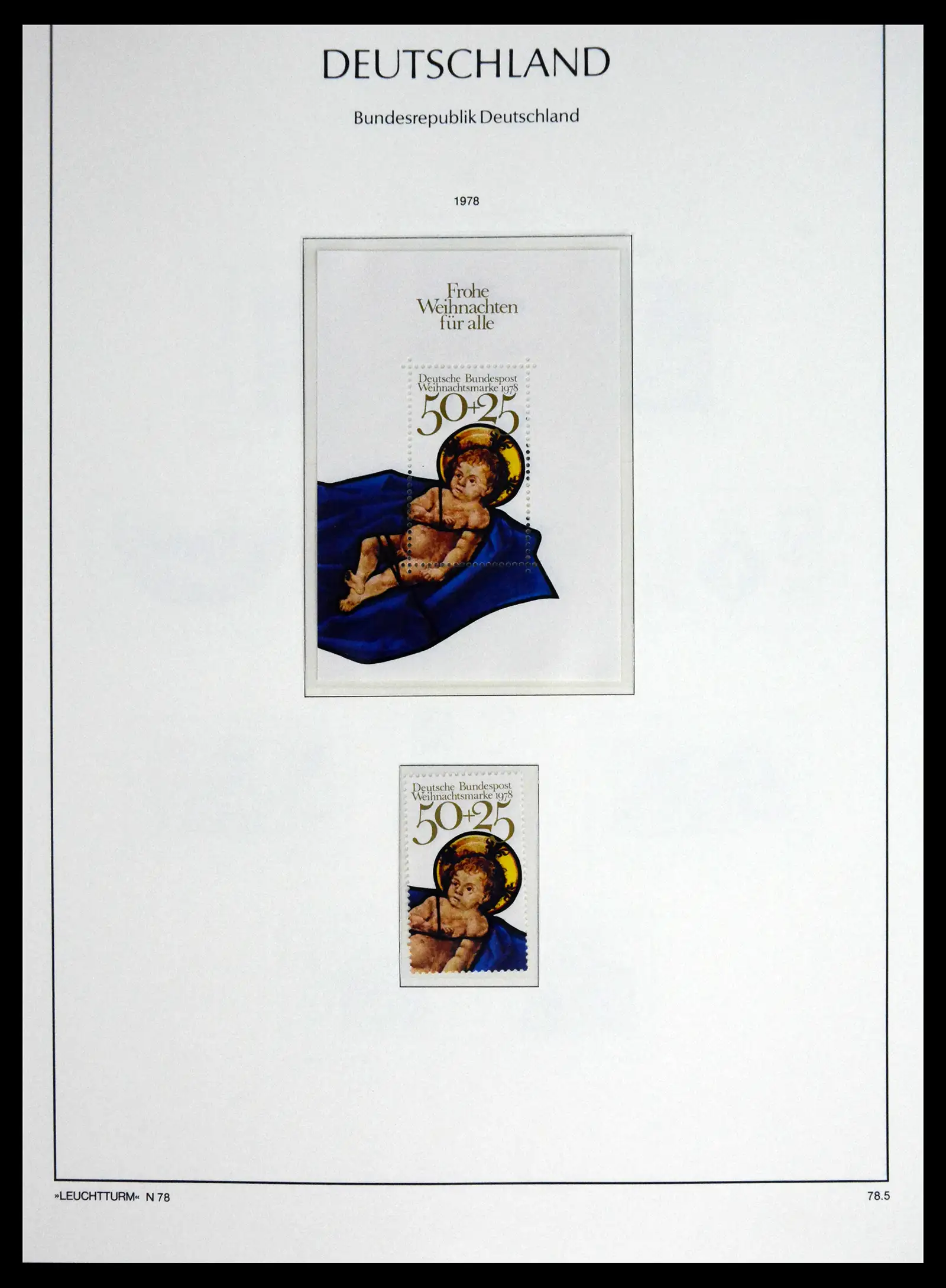 41698 0094 - Stamp collection 41698 Germany Bundespost complete 1949-1982.