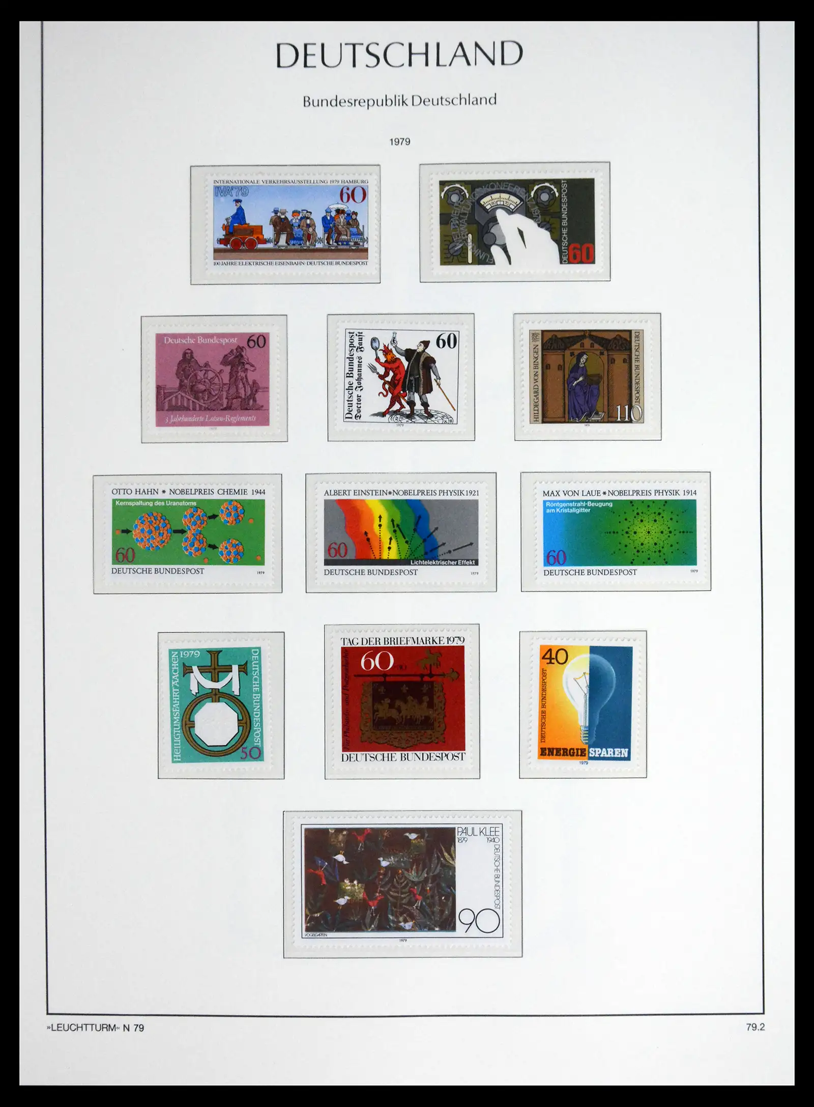 41698 0096 - Stamp collection 41698 Germany Bundespost complete 1949-1982.