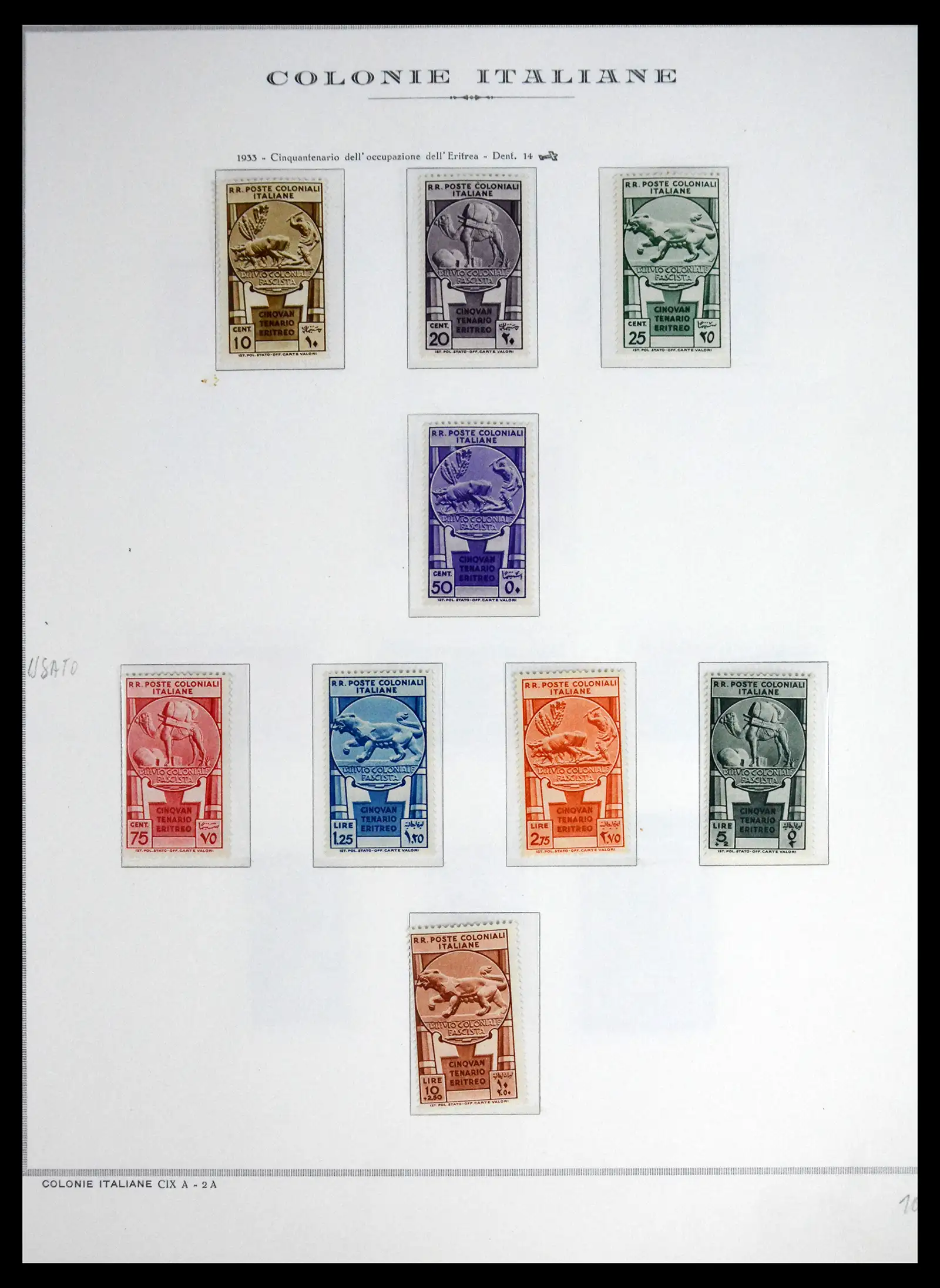 41699 0007 - Stamp collection 41699 Italian Colonies 1912-1943.