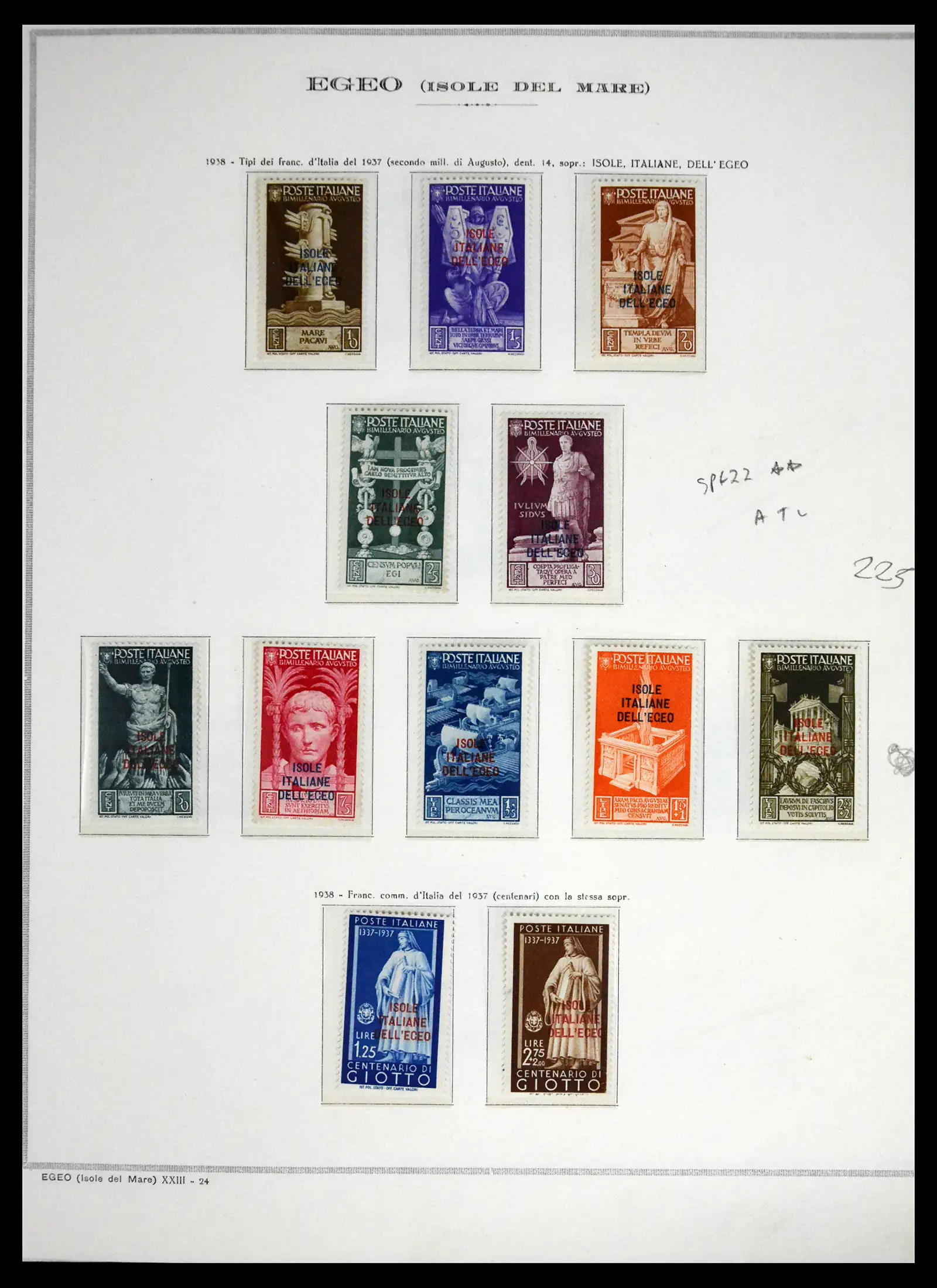 41699 0013 - Stamp collection 41699 Italian Colonies 1912-1943.
