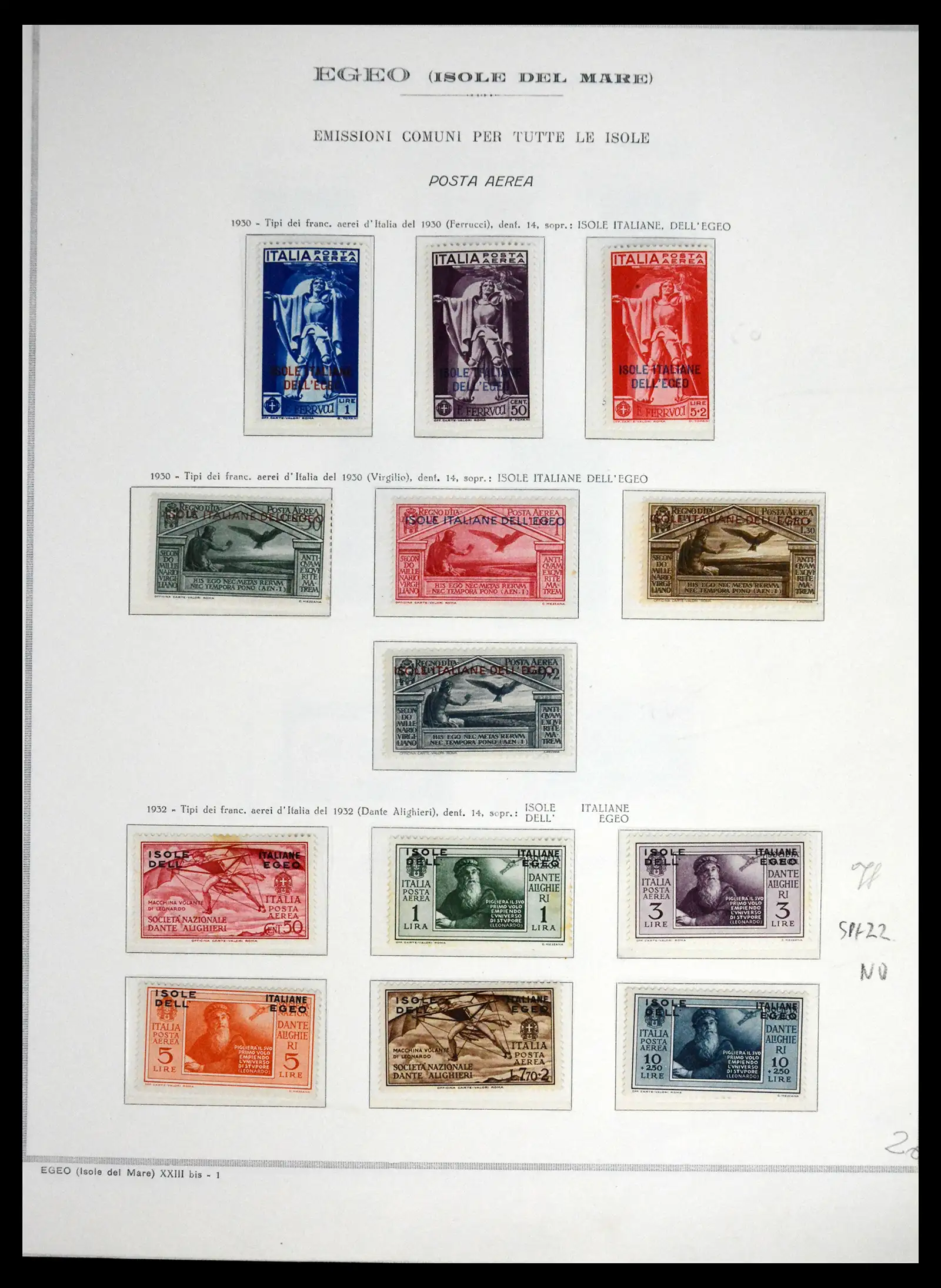 41699 0015 - Stamp collection 41699 Italian Colonies 1912-1943.