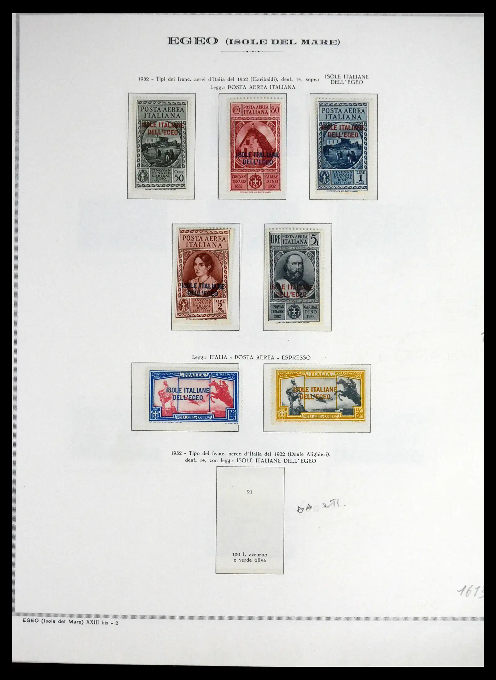 41699 0016 - Stamp collection 41699 Italian Colonies 1912-1943.