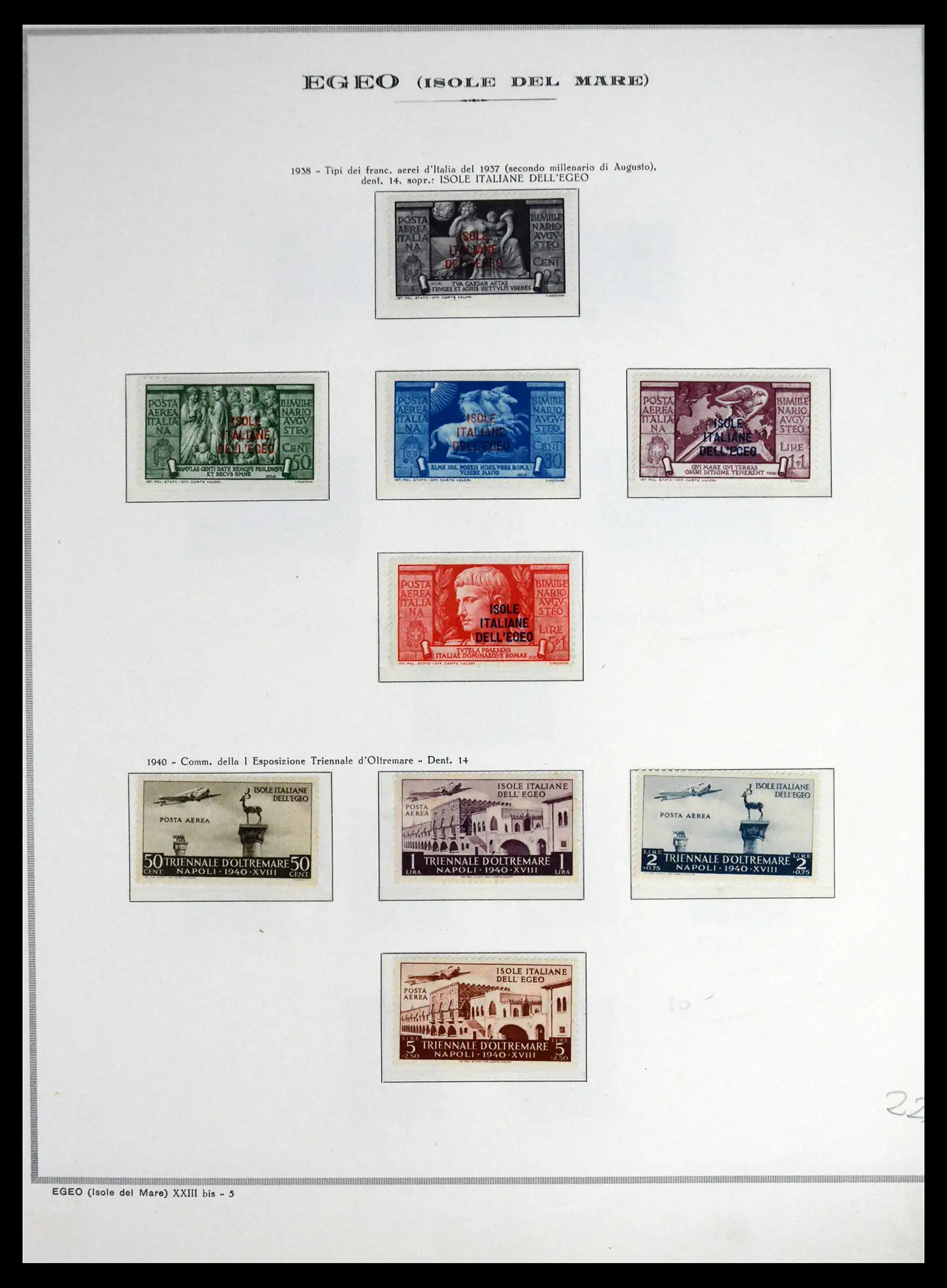 41699 0017 - Stamp collection 41699 Italian Colonies 1912-1943.