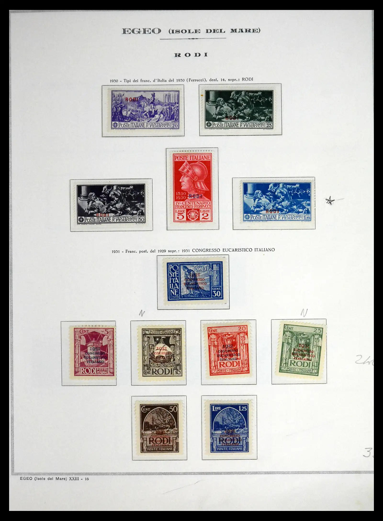 41699 0018 - Stamp collection 41699 Italian Colonies 1912-1943.