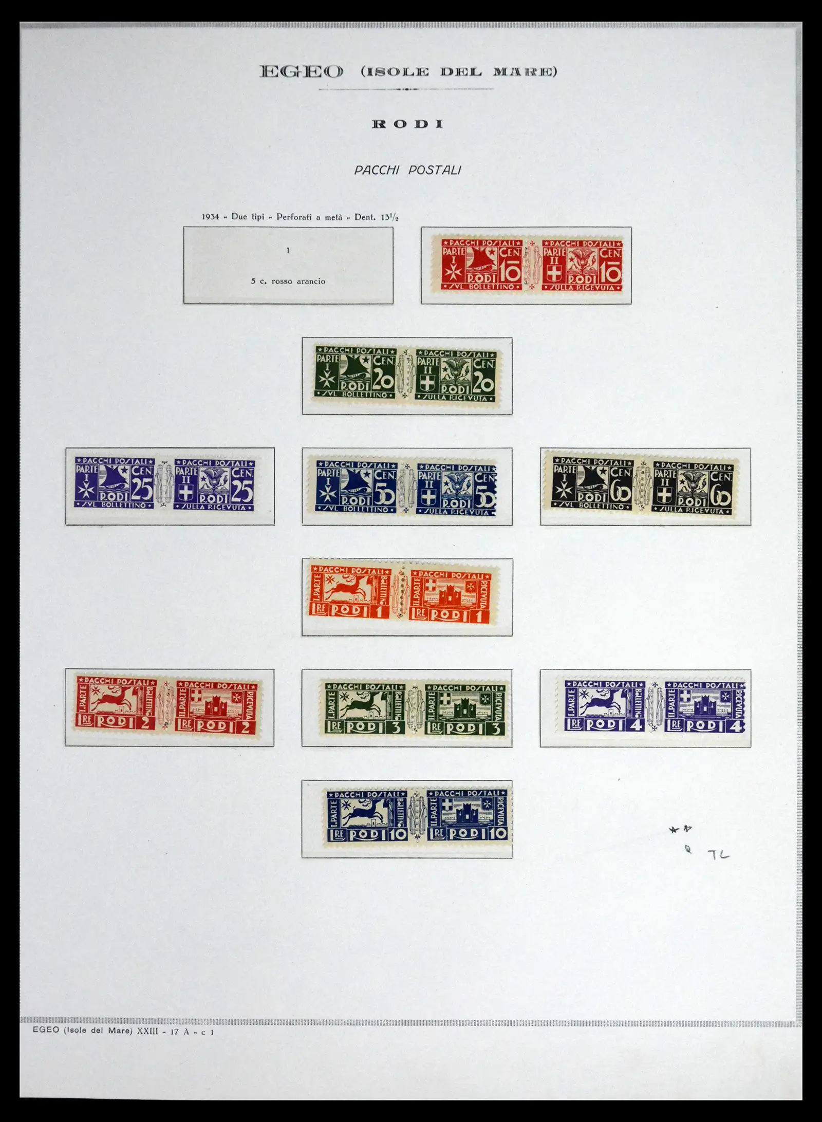 41699 0025 - Stamp collection 41699 Italian Colonies 1912-1943.