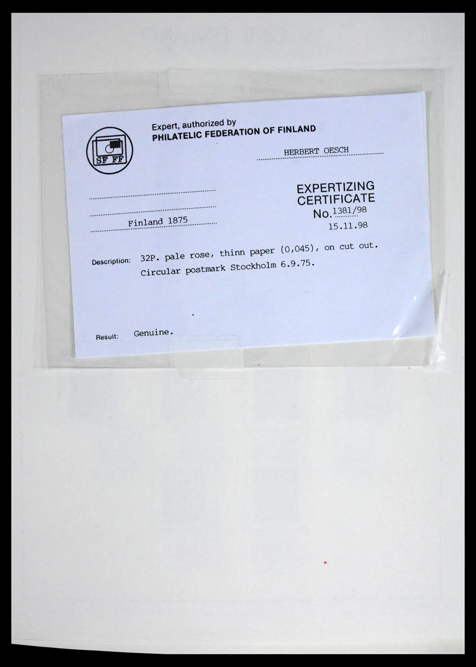 41701 0002 - Stamp collection 41701 Finland 1856-1993.