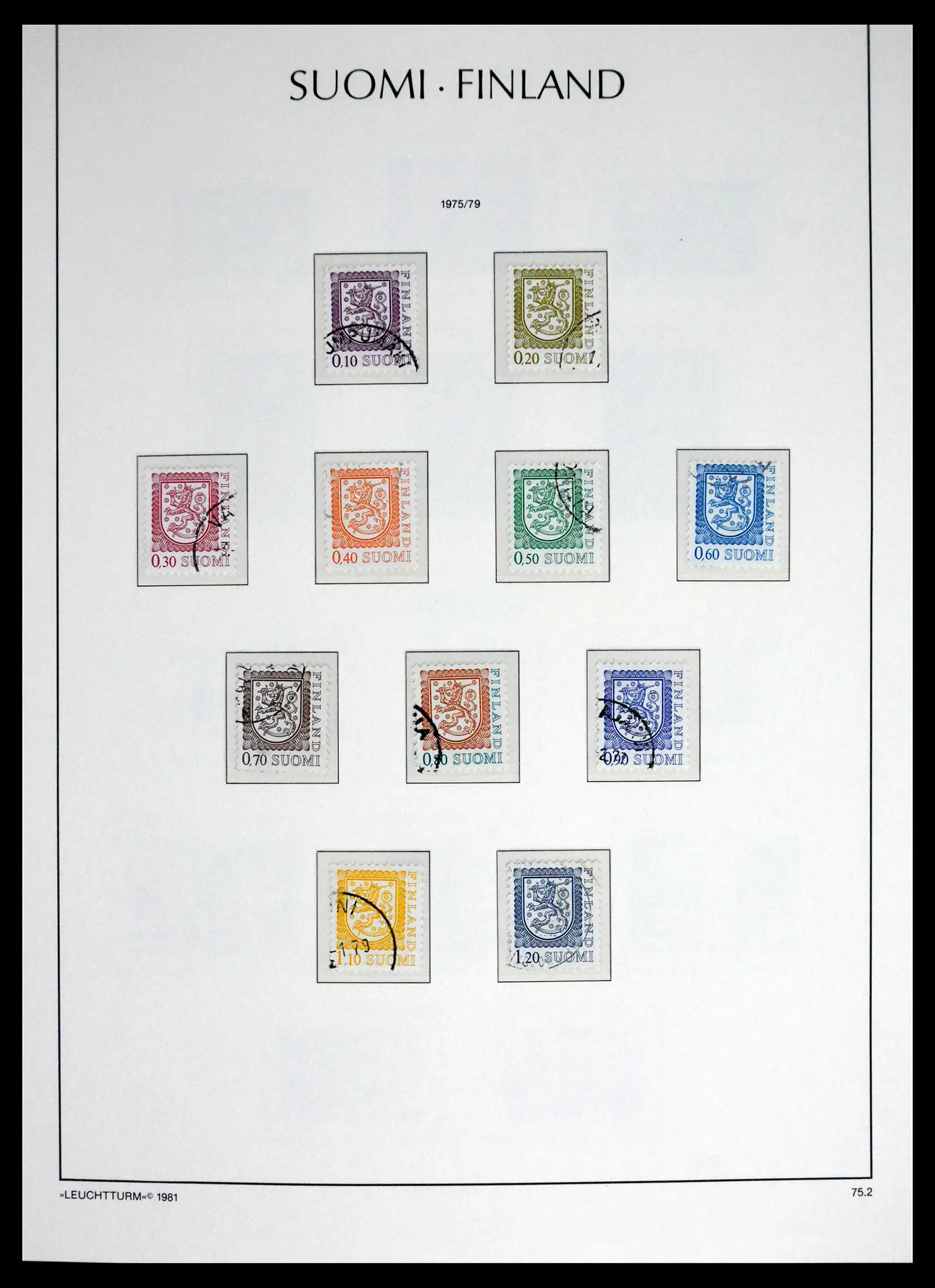 41701 0065 - Stamp collection 41701 Finland 1856-1993.