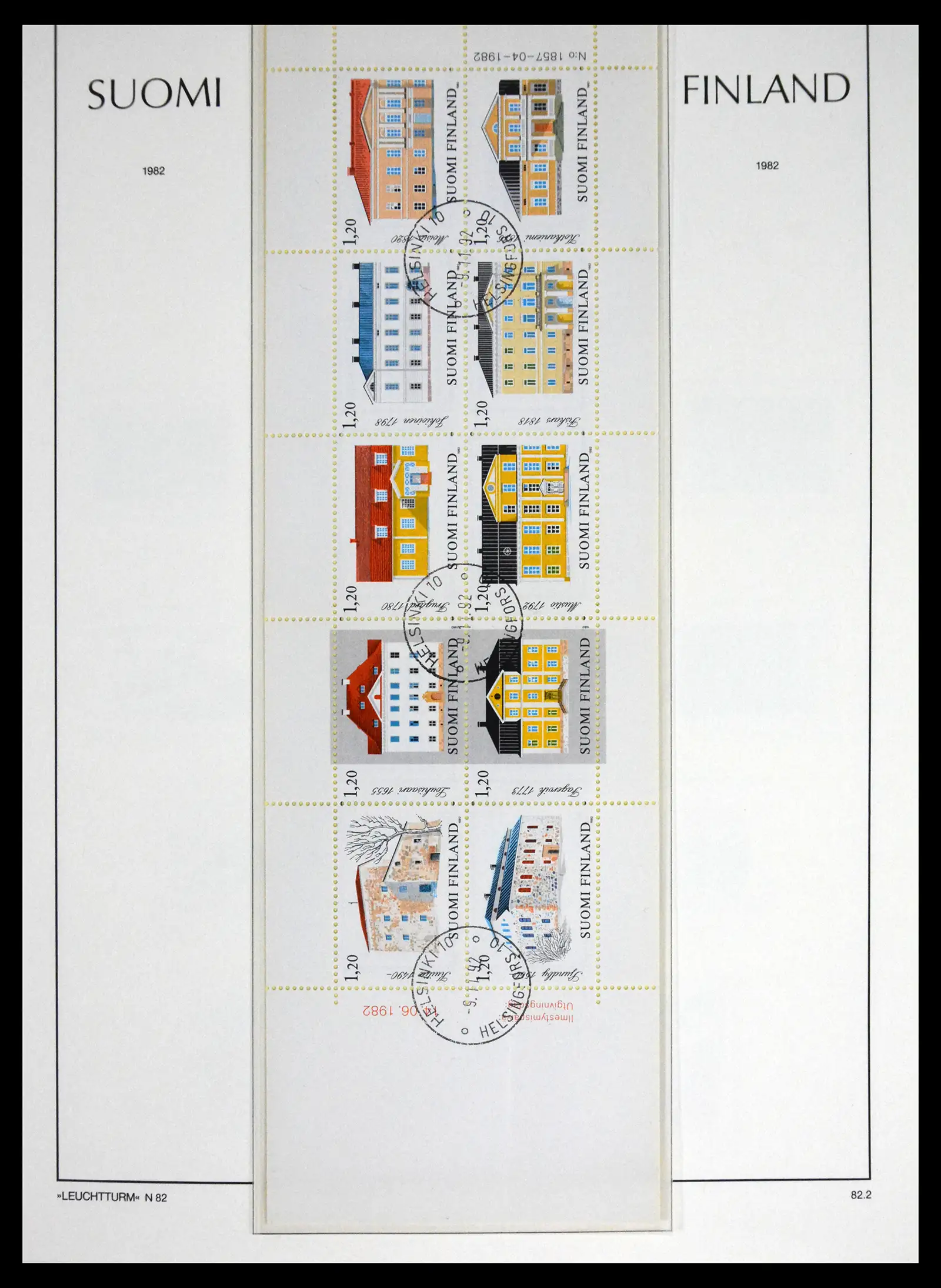 41701 0076 - Stamp collection 41701 Finland 1856-1993.