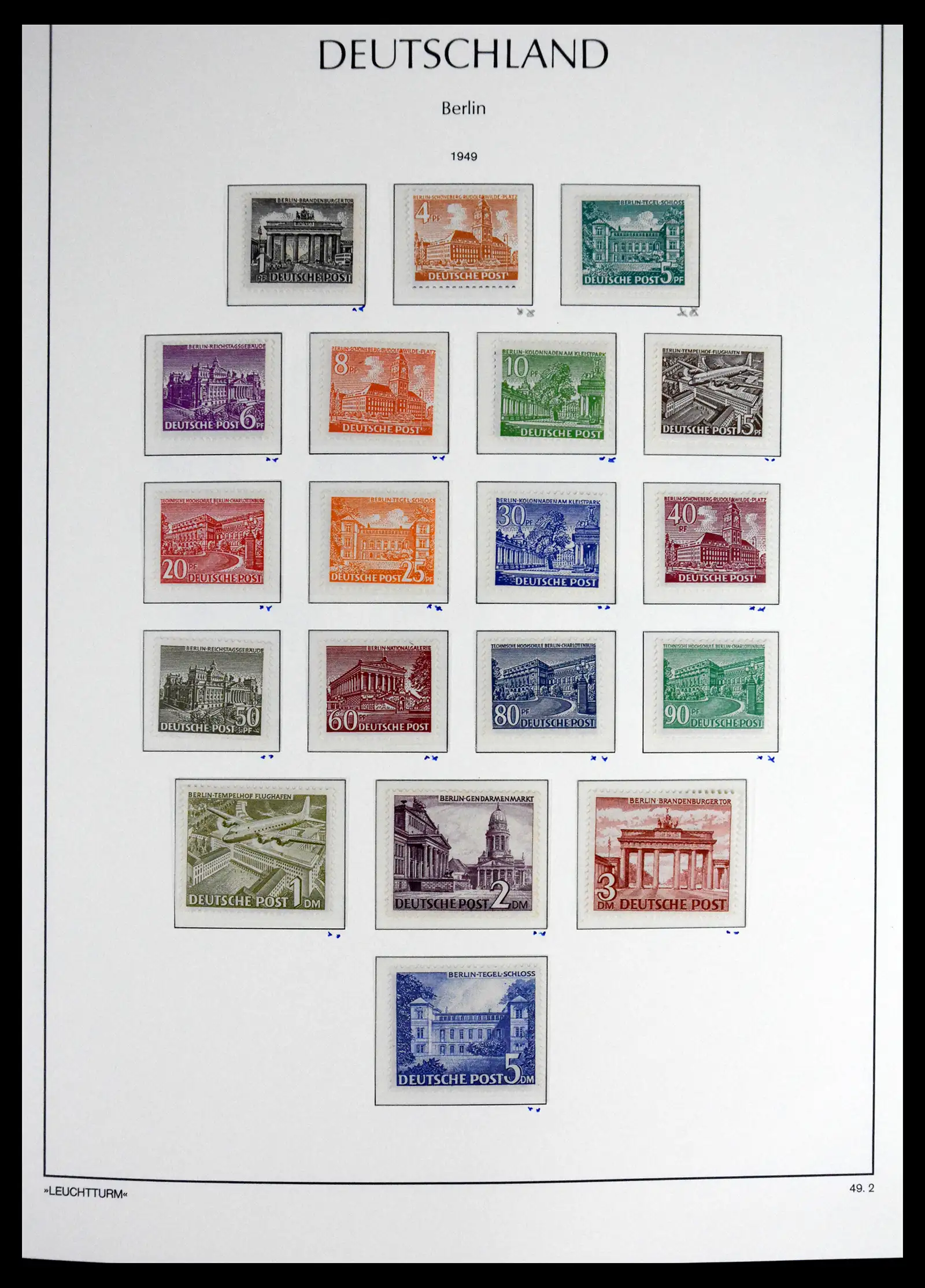 41703 0003 - Stamp collection 41703 Berlin complete mnh 1948-1990.