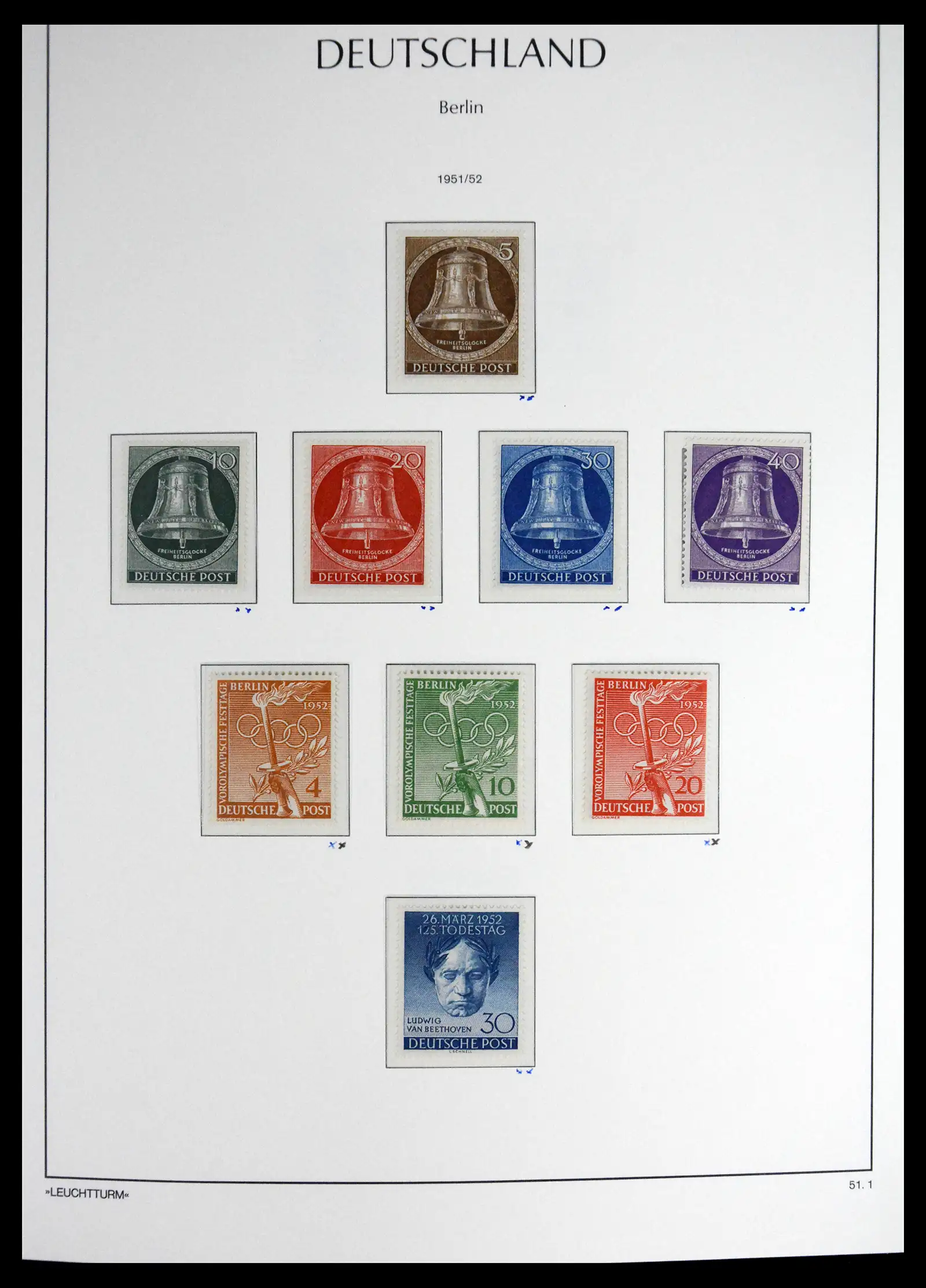 41703 0007 - Stamp collection 41703 Berlin complete mnh 1948-1990.