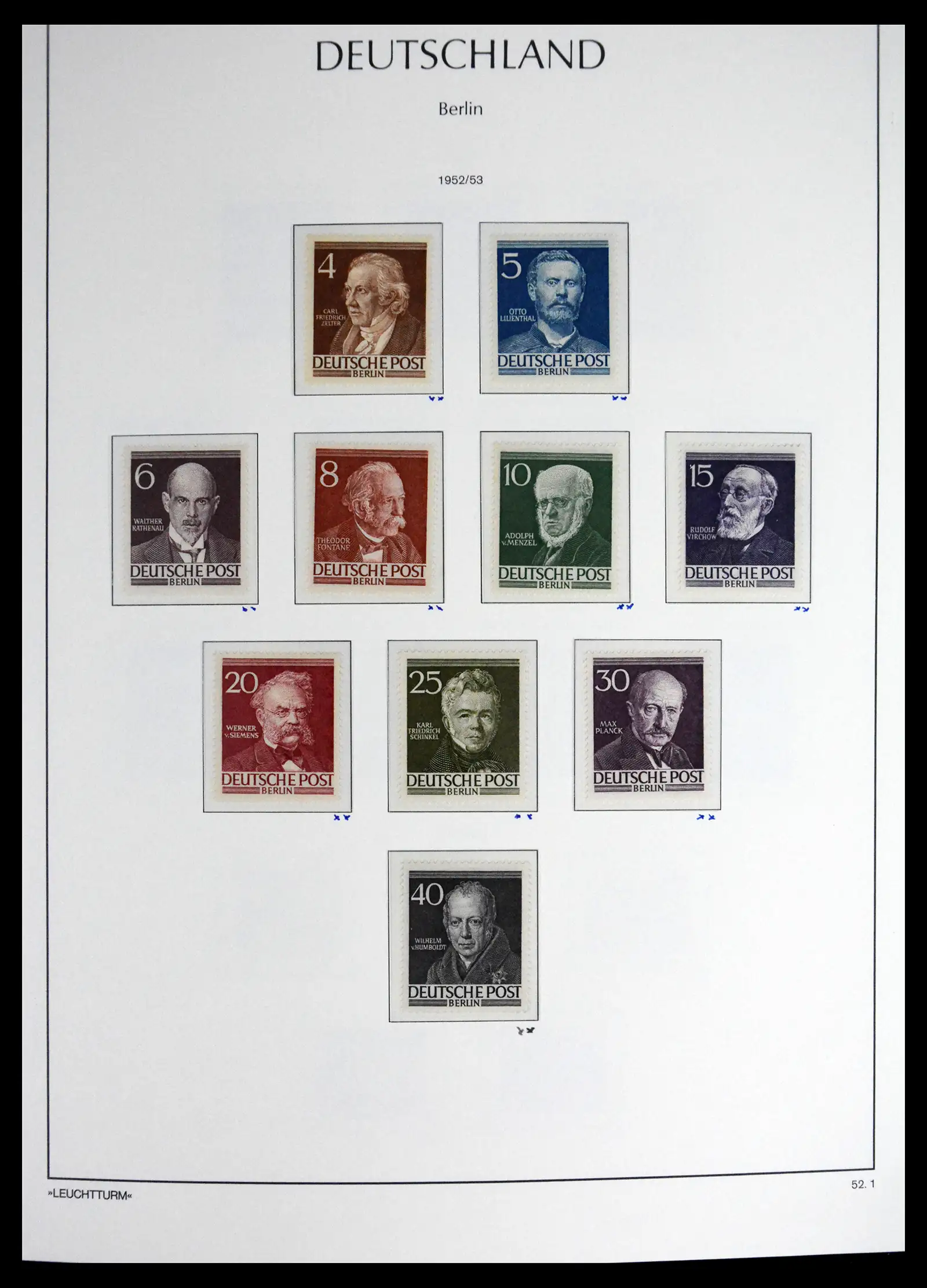 41703 0008 - Stamp collection 41703 Berlin complete mnh 1948-1990.