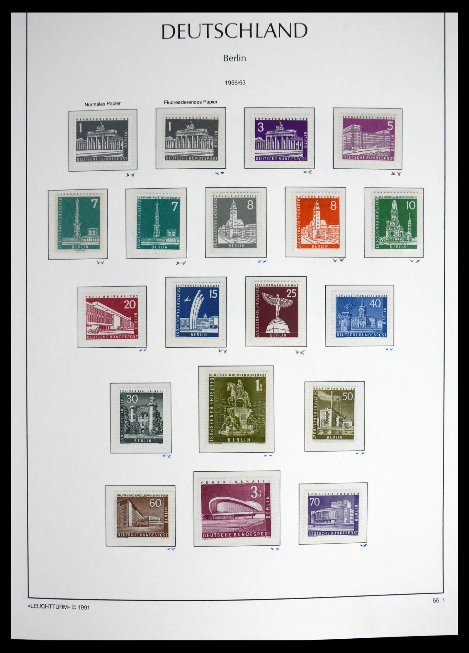 41703 0012 - Stamp collection 41703 Berlin complete mnh 1948-1990.