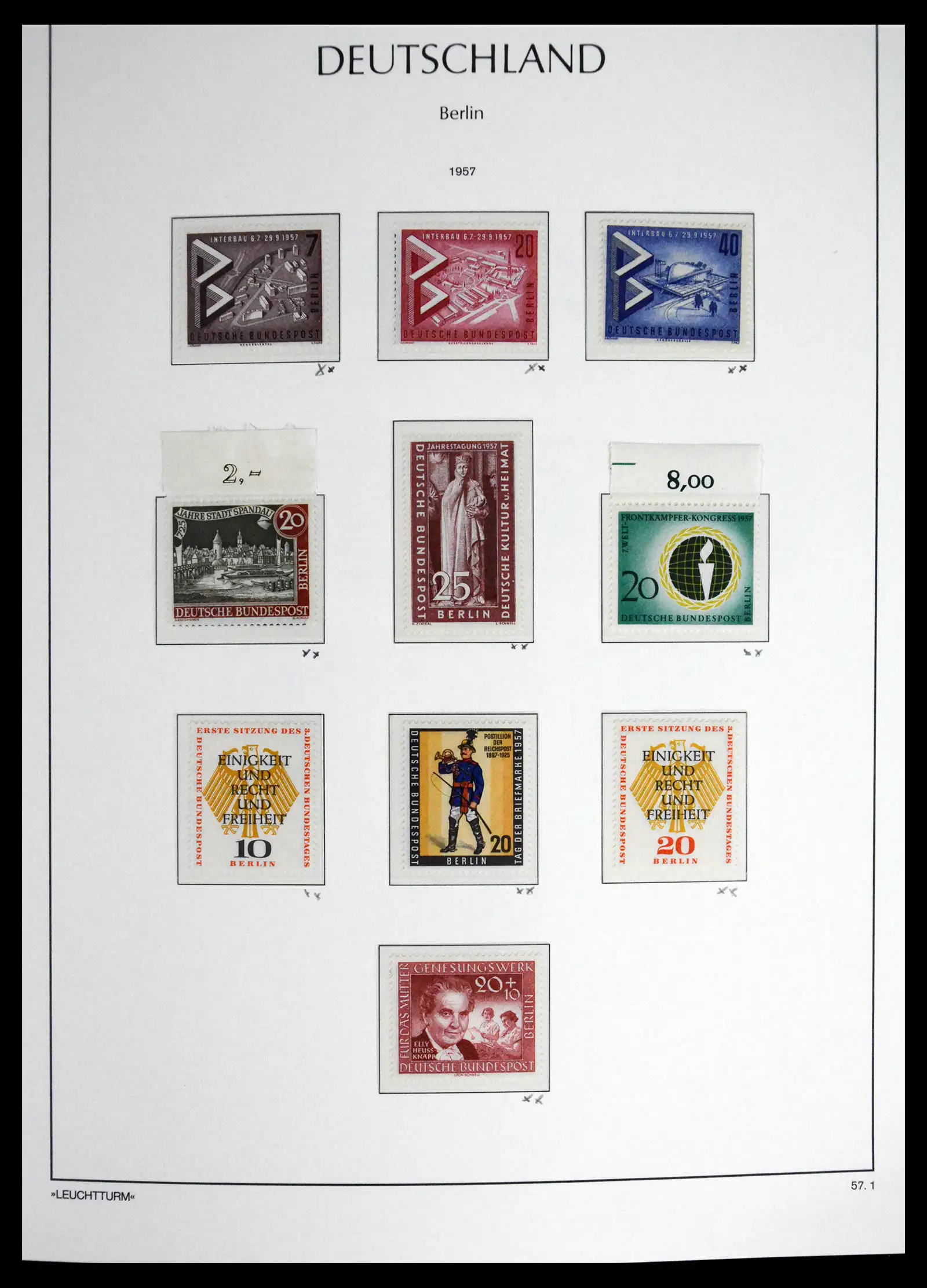 41703 0013 - Stamp collection 41703 Berlin complete mnh 1948-1990.