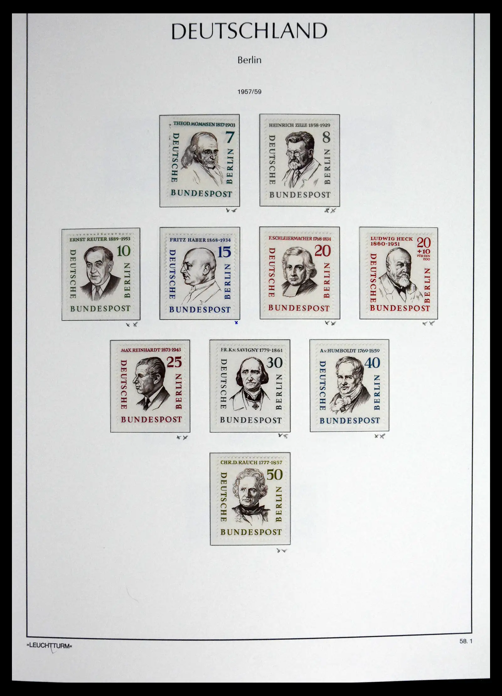 41703 0014 - Stamp collection 41703 Berlin complete mnh 1948-1990.