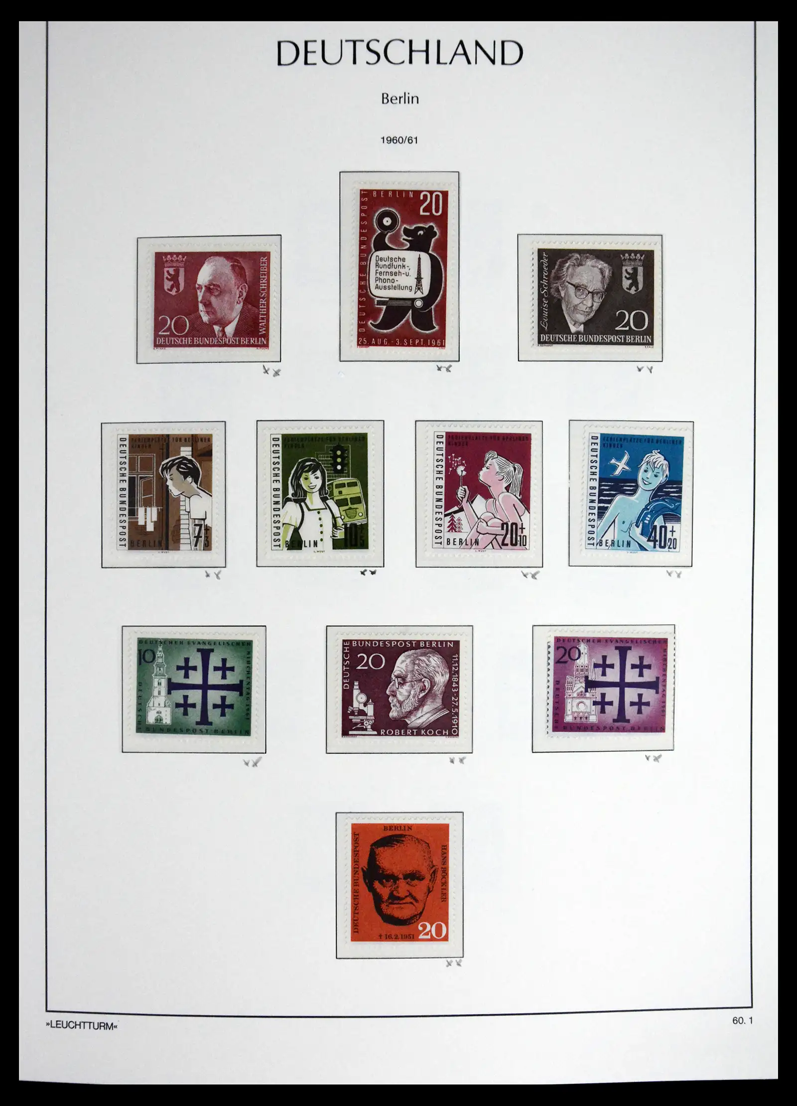 41703 0016 - Stamp collection 41703 Berlin complete mnh 1948-1990.