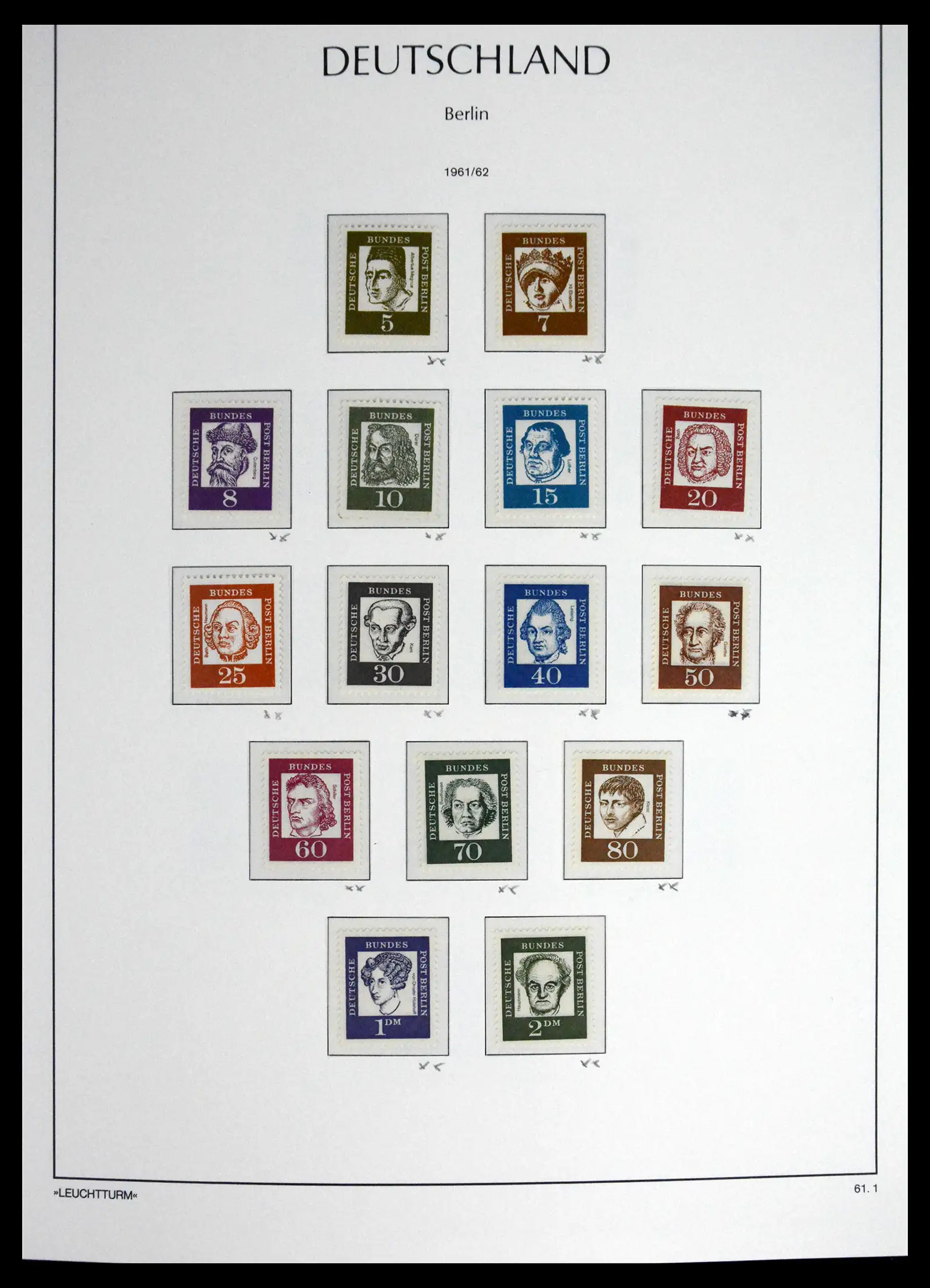 41703 0017 - Stamp collection 41703 Berlin complete mnh 1948-1990.