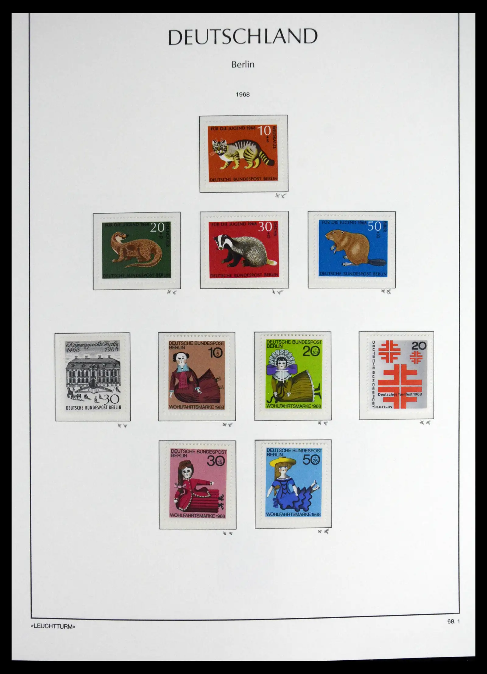 41703 0027 - Stamp collection 41703 Berlin complete mnh 1948-1990.