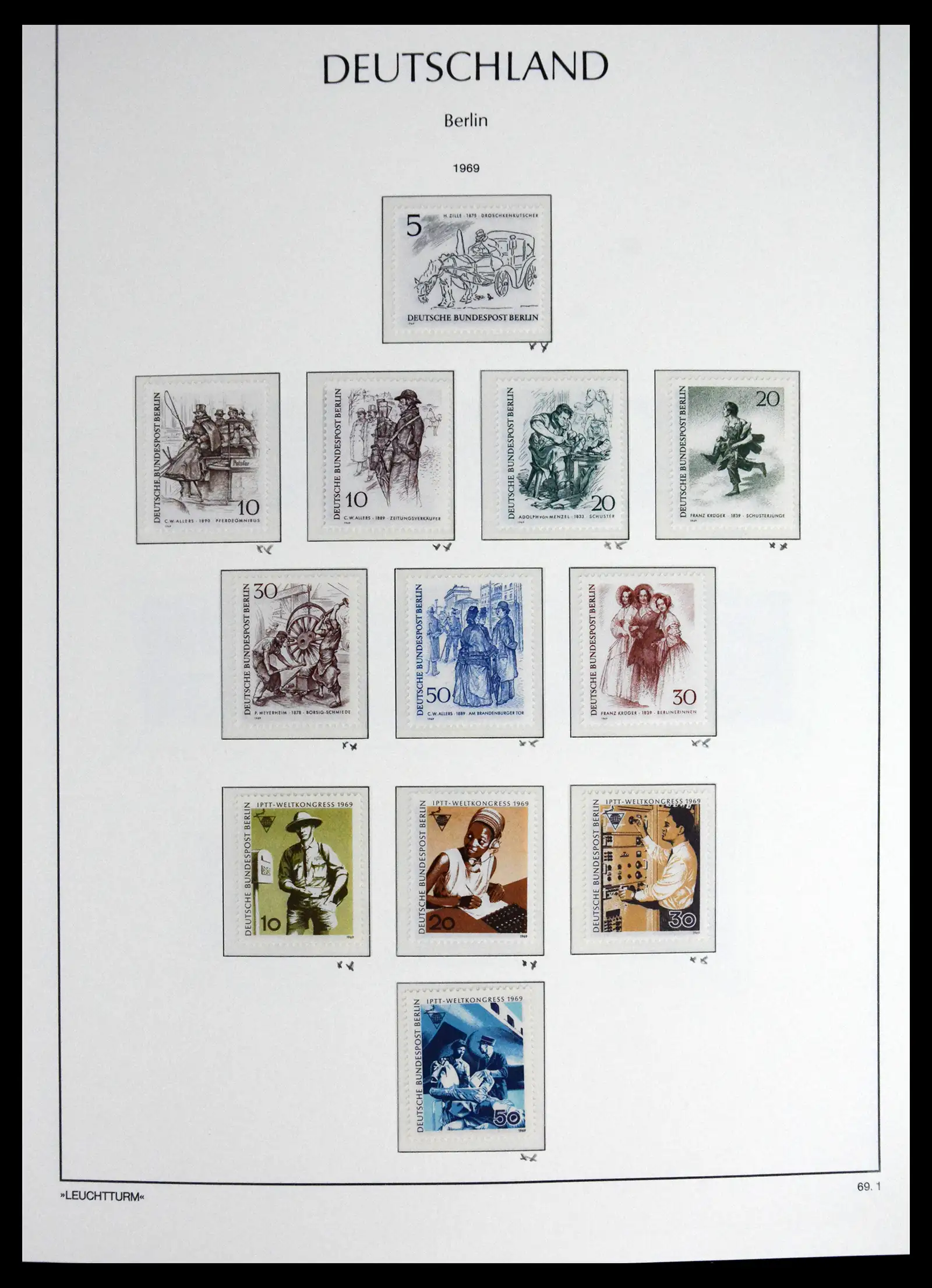 41703 0028 - Stamp collection 41703 Berlin complete mnh 1948-1990.