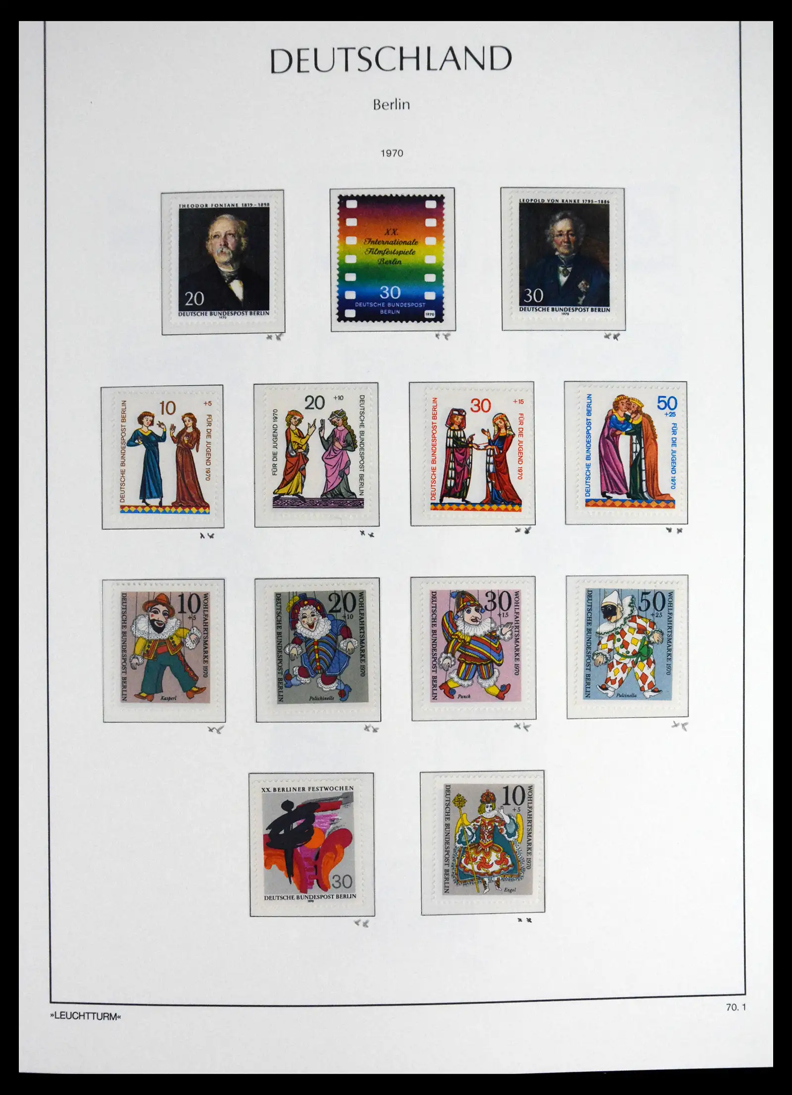 41703 0031 - Stamp collection 41703 Berlin complete mnh 1948-1990.