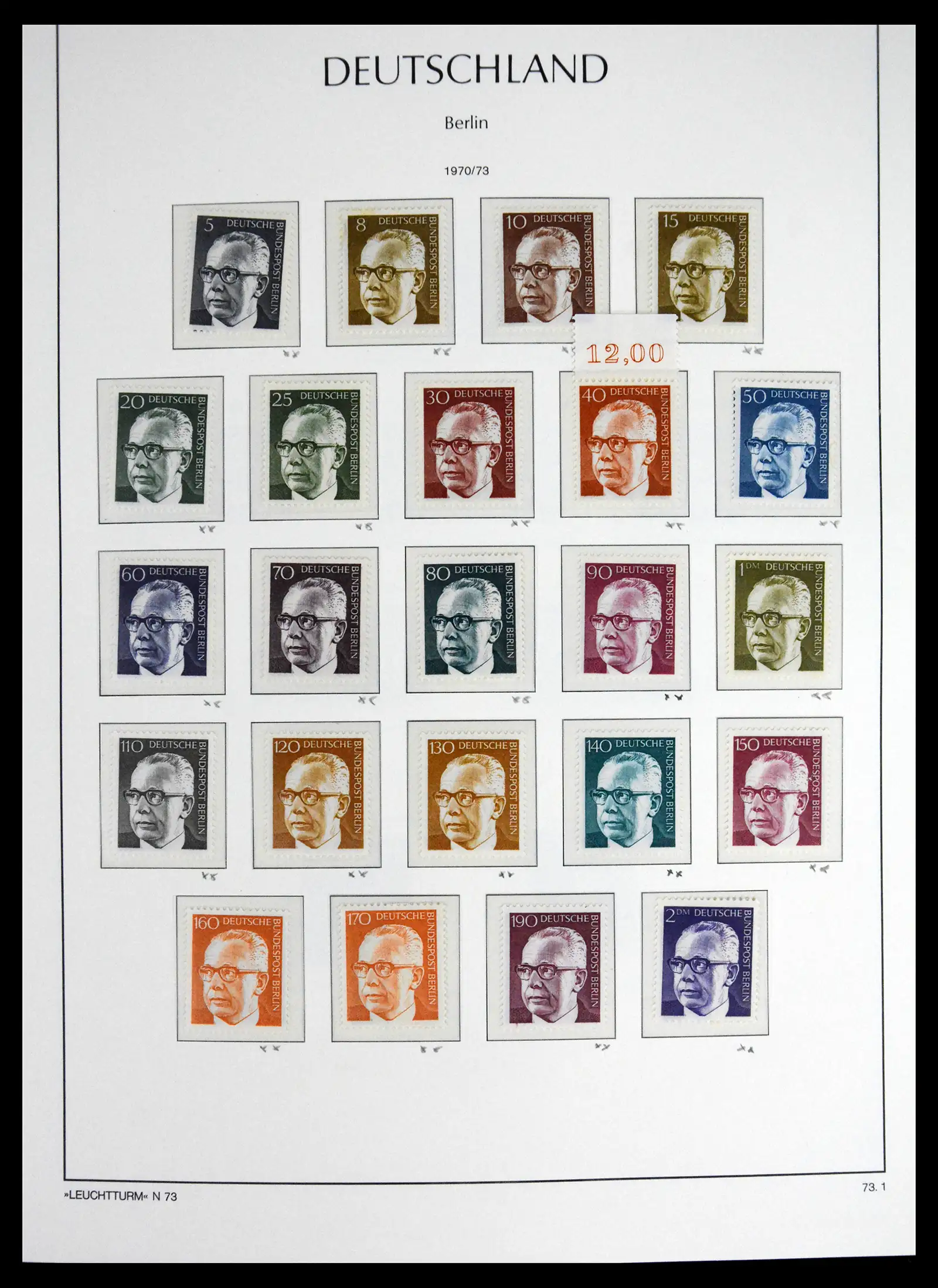 41703 0037 - Stamp collection 41703 Berlin complete mnh 1948-1990.