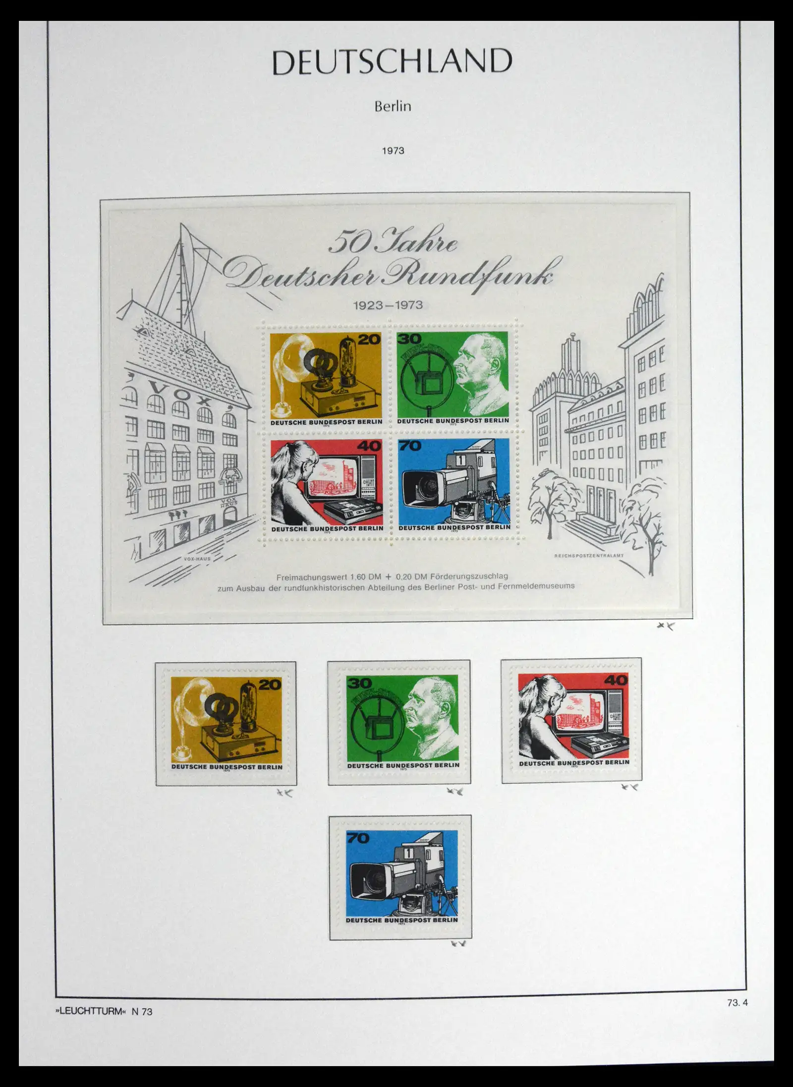 41703 0040 - Stamp collection 41703 Berlin complete mnh 1948-1990.