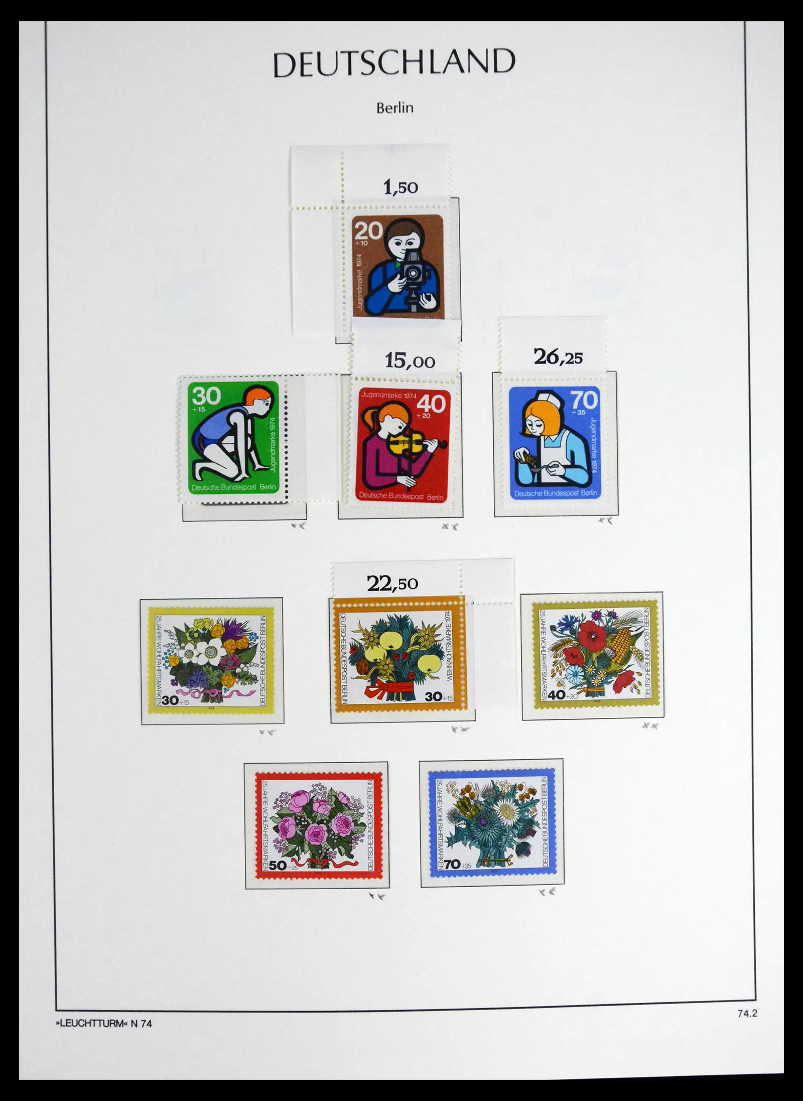 41703 0043 - Stamp collection 41703 Berlin complete mnh 1948-1990.