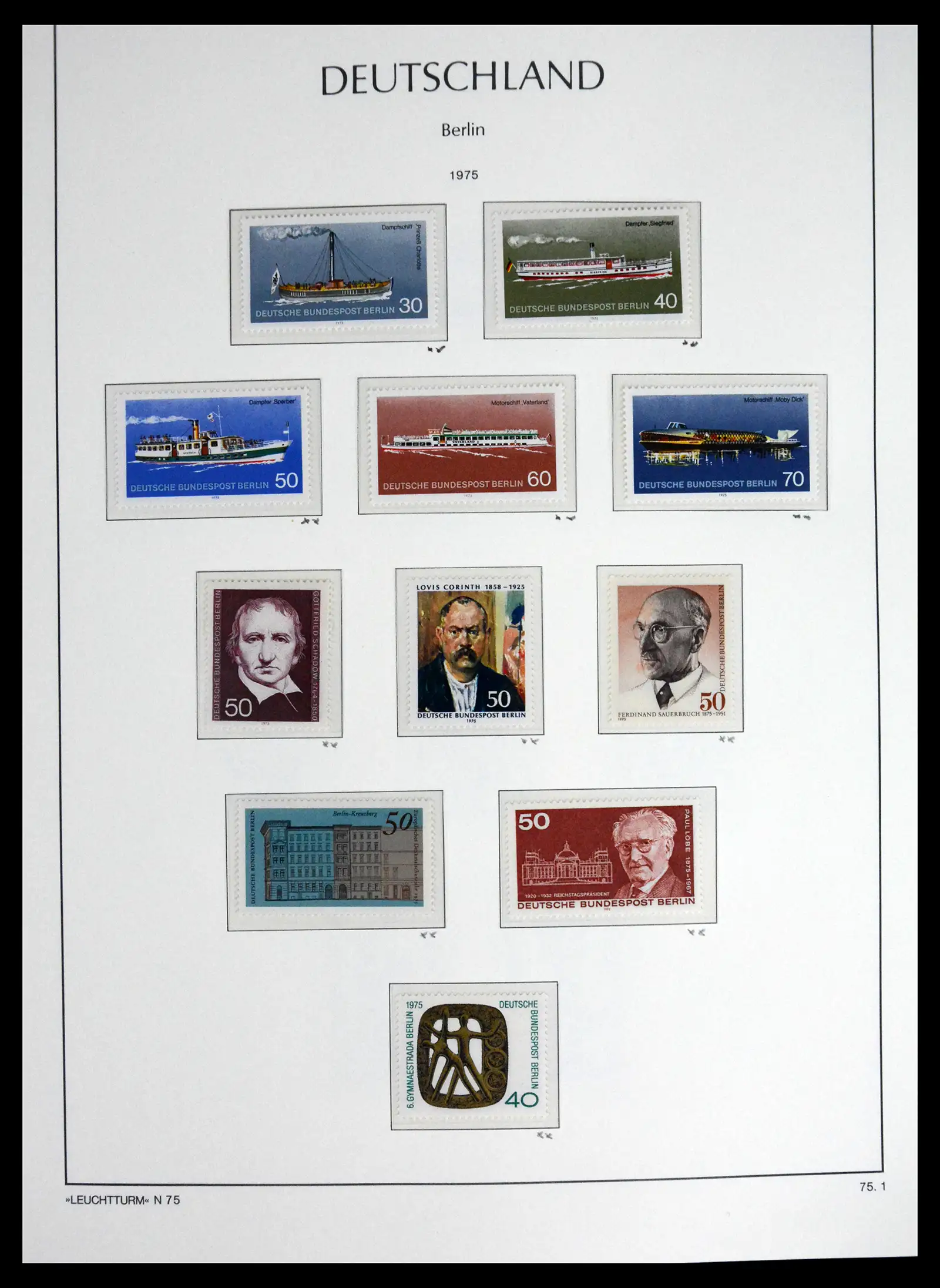 41703 0044 - Stamp collection 41703 Berlin complete mnh 1948-1990.