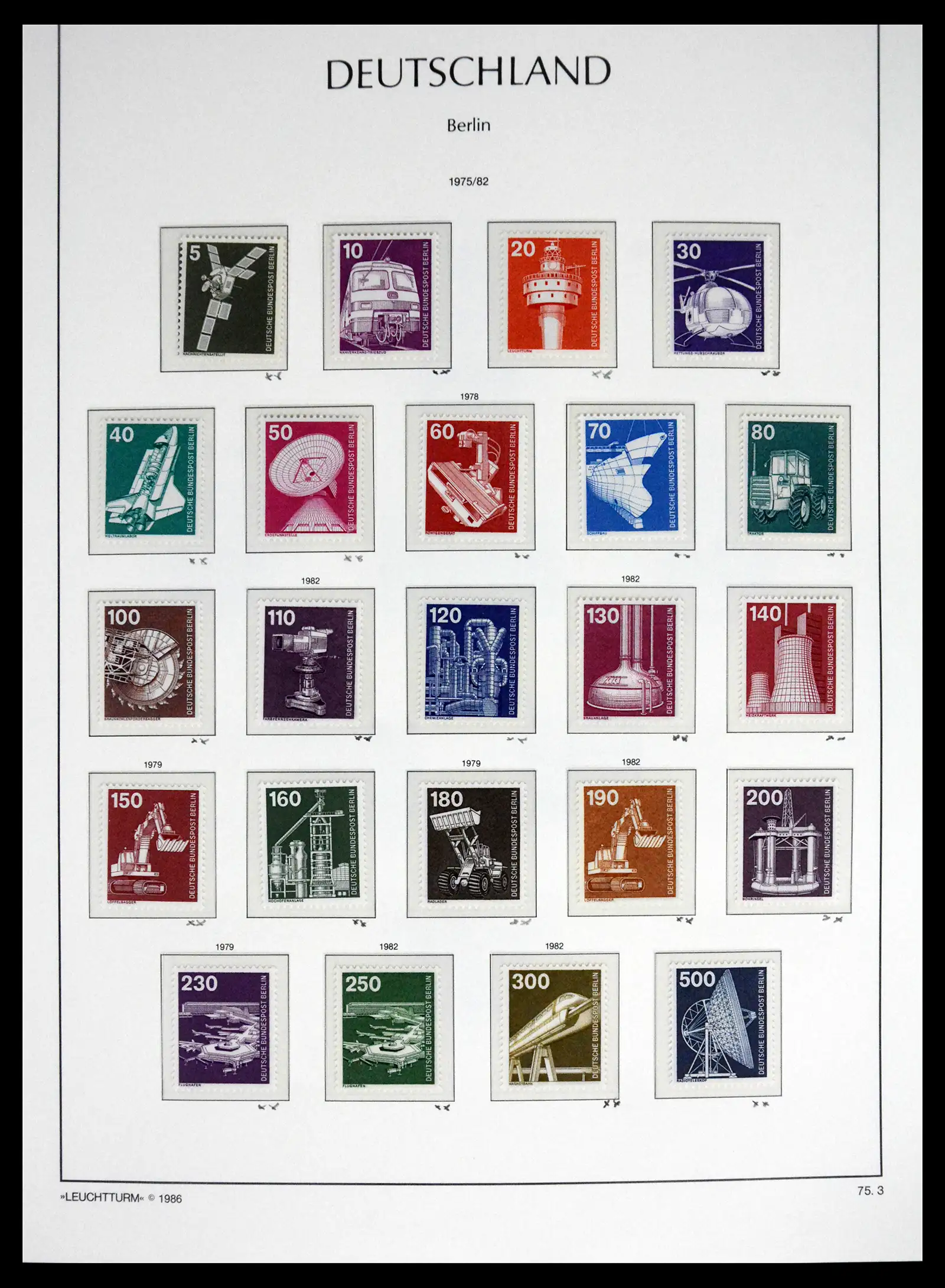 41703 0046 - Stamp collection 41703 Berlin complete mnh 1948-1990.