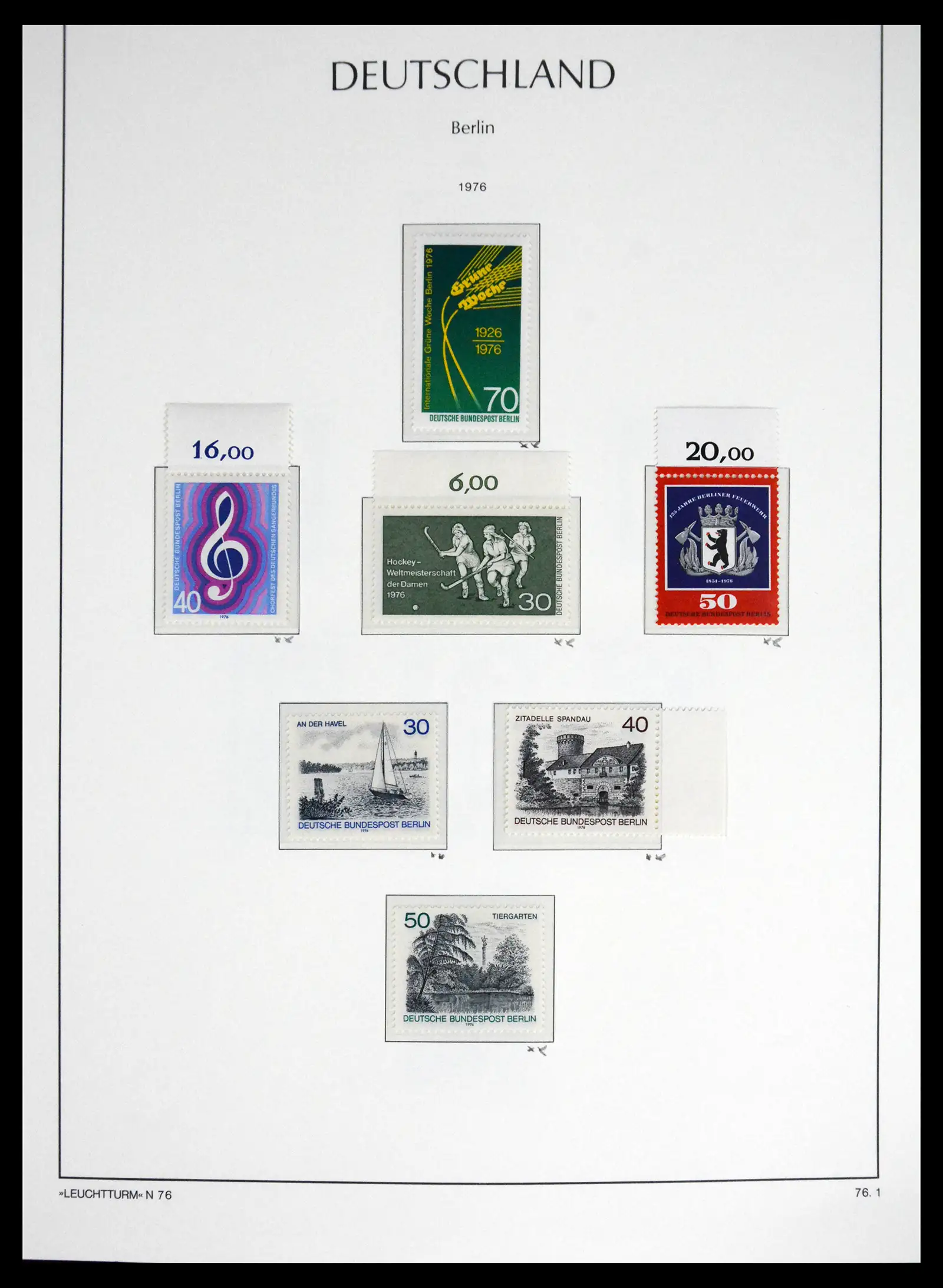 41703 0047 - Stamp collection 41703 Berlin complete mnh 1948-1990.