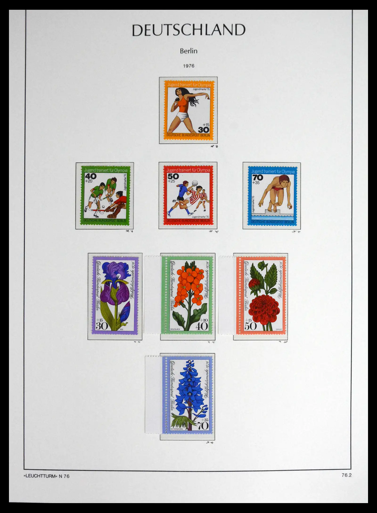 41703 0048 - Stamp collection 41703 Berlin complete mnh 1948-1990.