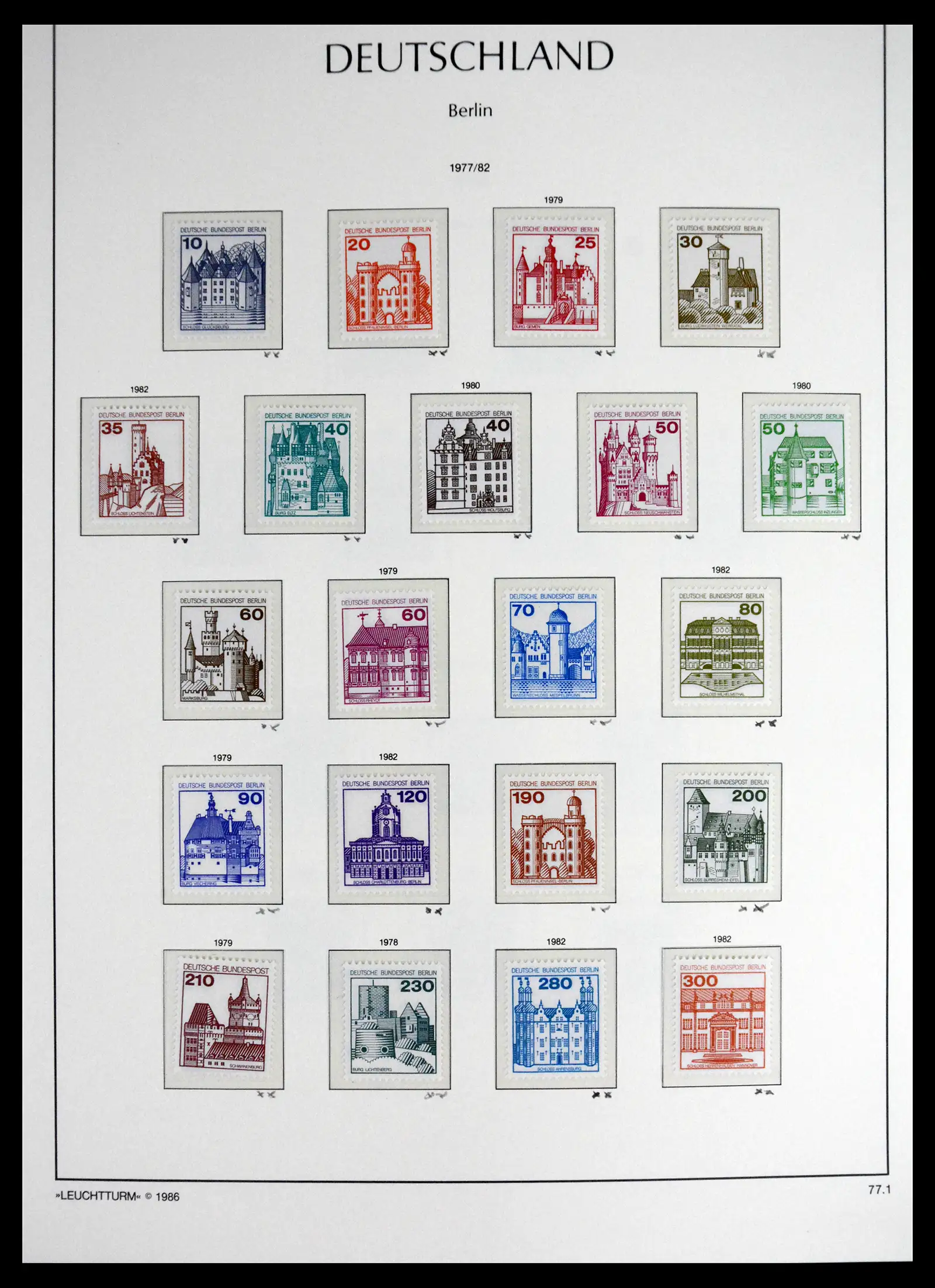 41703 0050 - Stamp collection 41703 Berlin complete mnh 1948-1990.