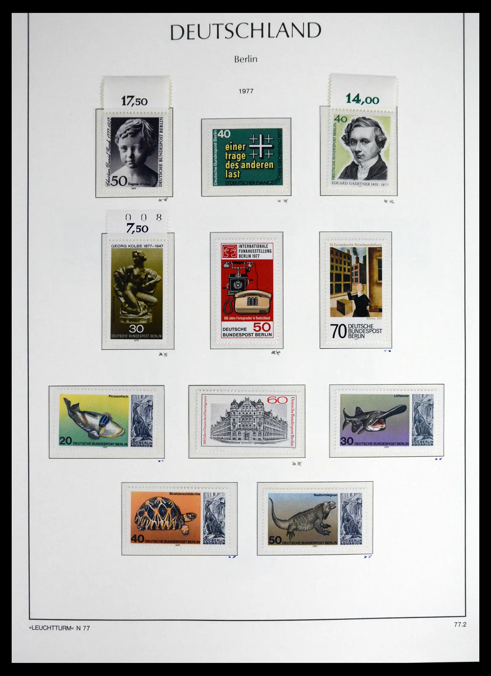 41703 0051 - Stamp collection 41703 Berlin complete mnh 1948-1990.