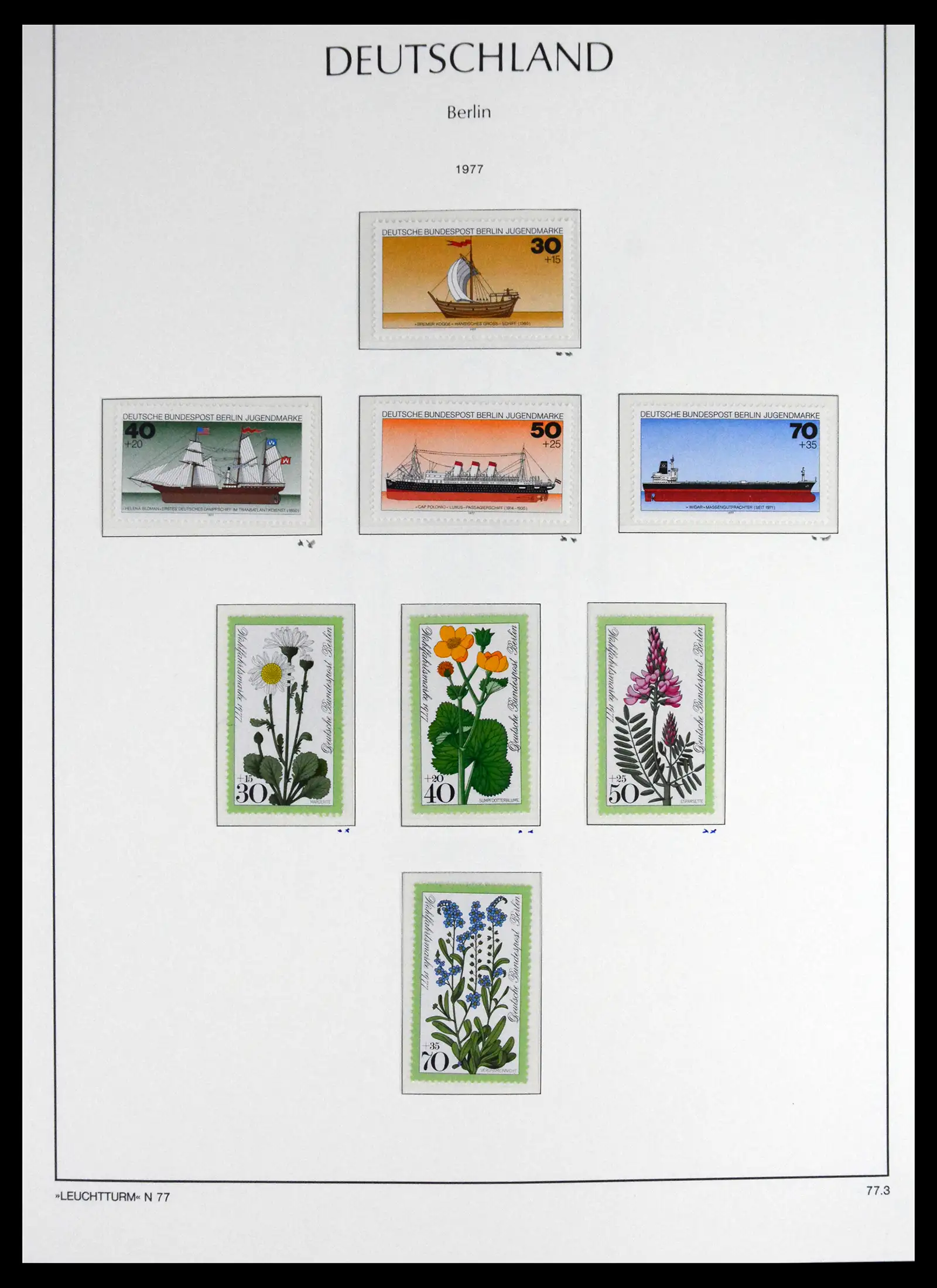 41703 0052 - Stamp collection 41703 Berlin complete mnh 1948-1990.