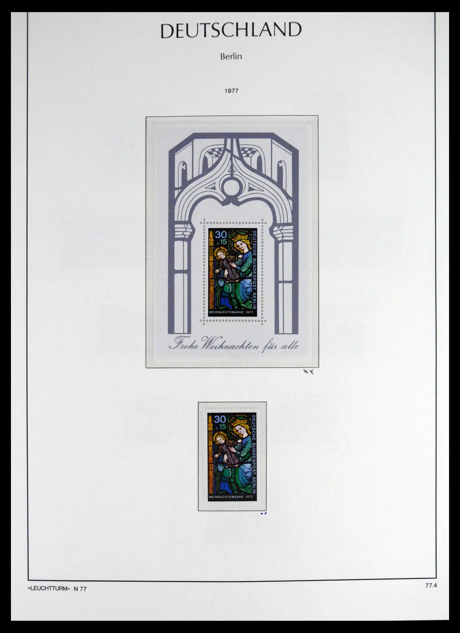 41703 0053 - Stamp collection 41703 Berlin complete mnh 1948-1990.