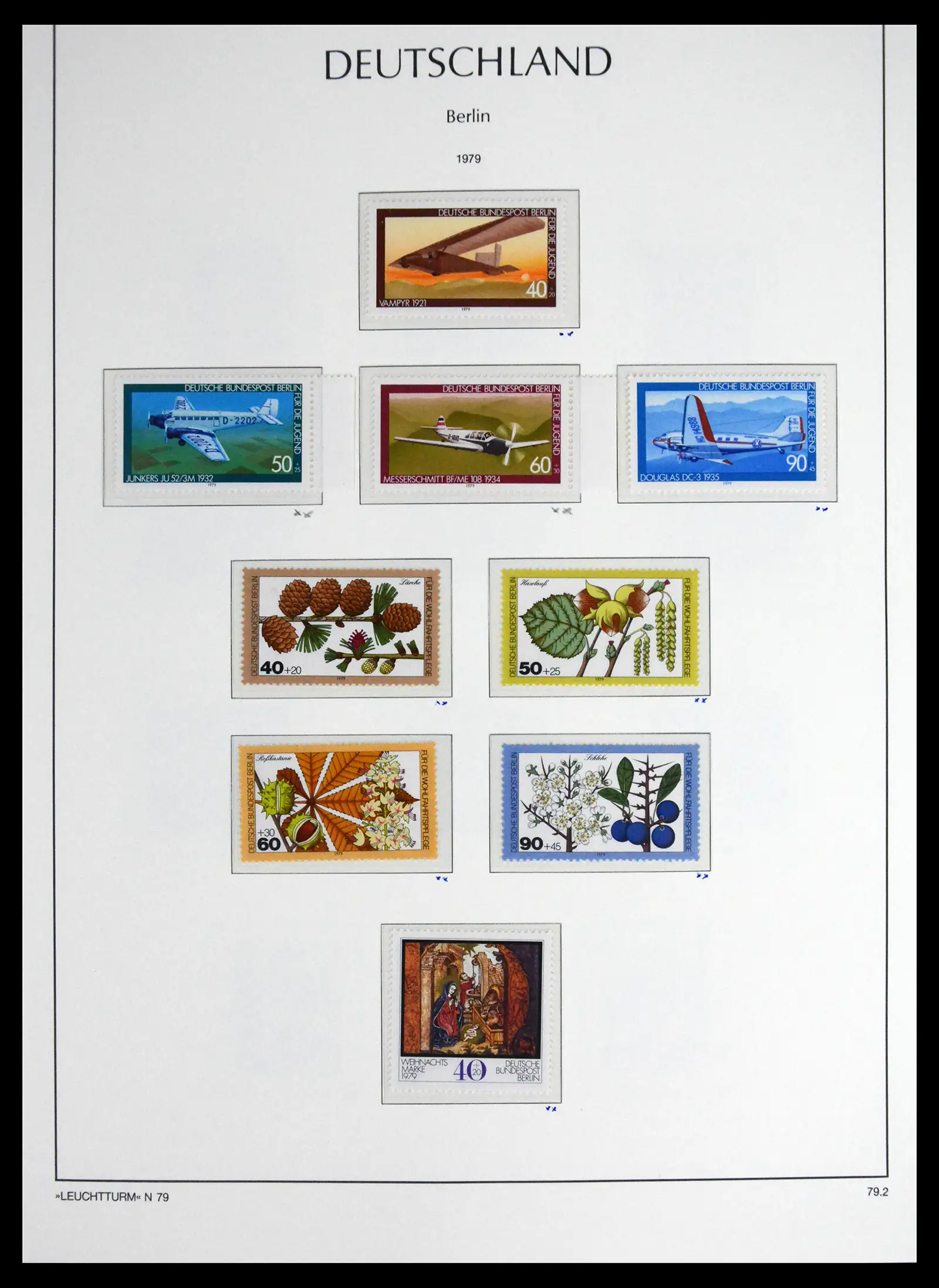 41703 0058 - Stamp collection 41703 Berlin complete mnh 1948-1990.