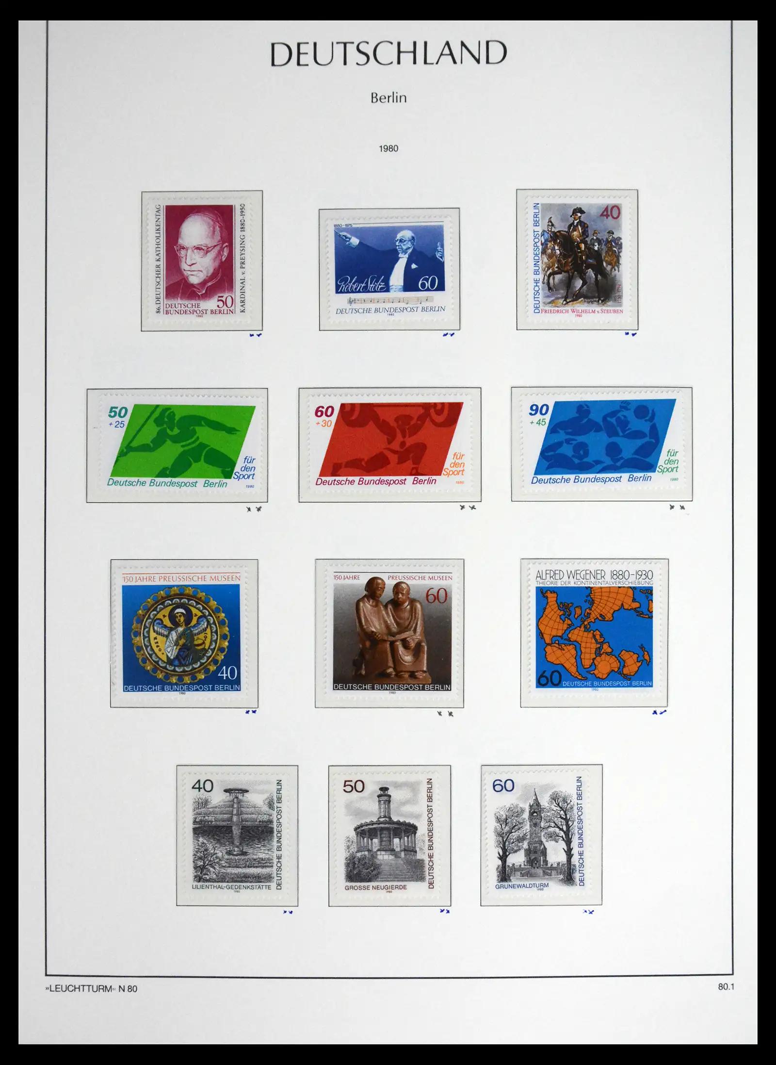 41703 0059 - Stamp collection 41703 Berlin complete mnh 1948-1990.