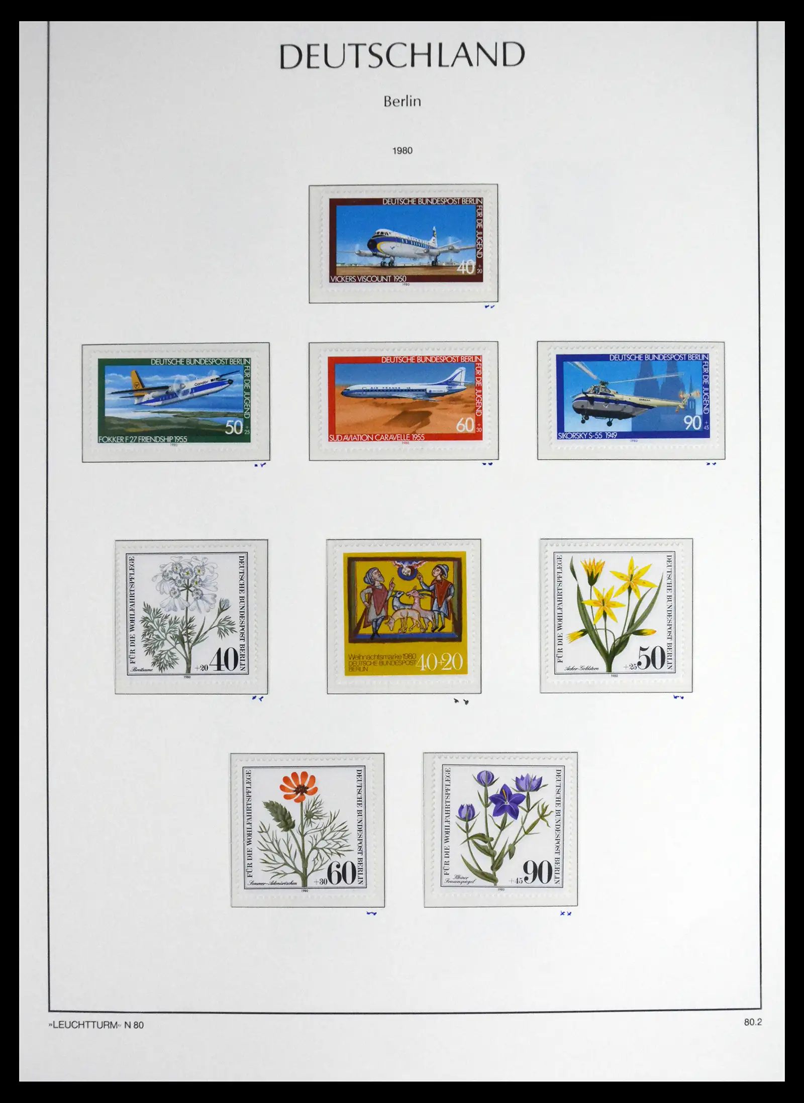 41703 0060 - Stamp collection 41703 Berlin complete mnh 1948-1990.