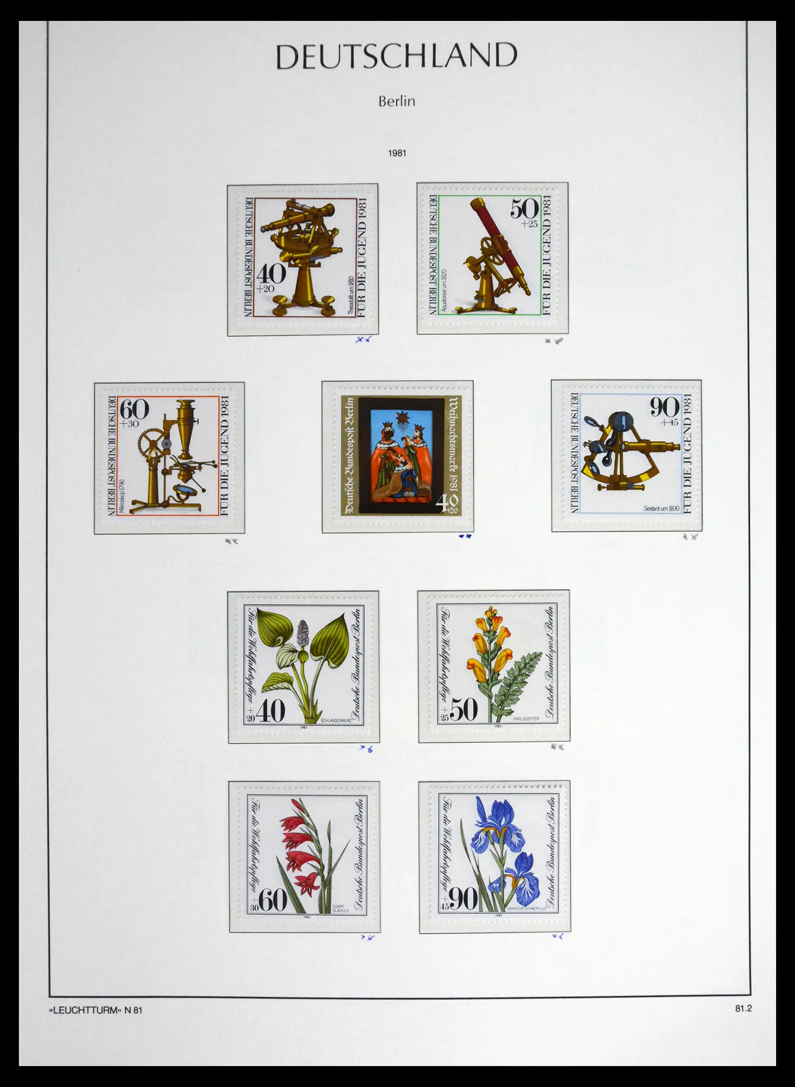 41703 0062 - Stamp collection 41703 Berlin complete mnh 1948-1990.